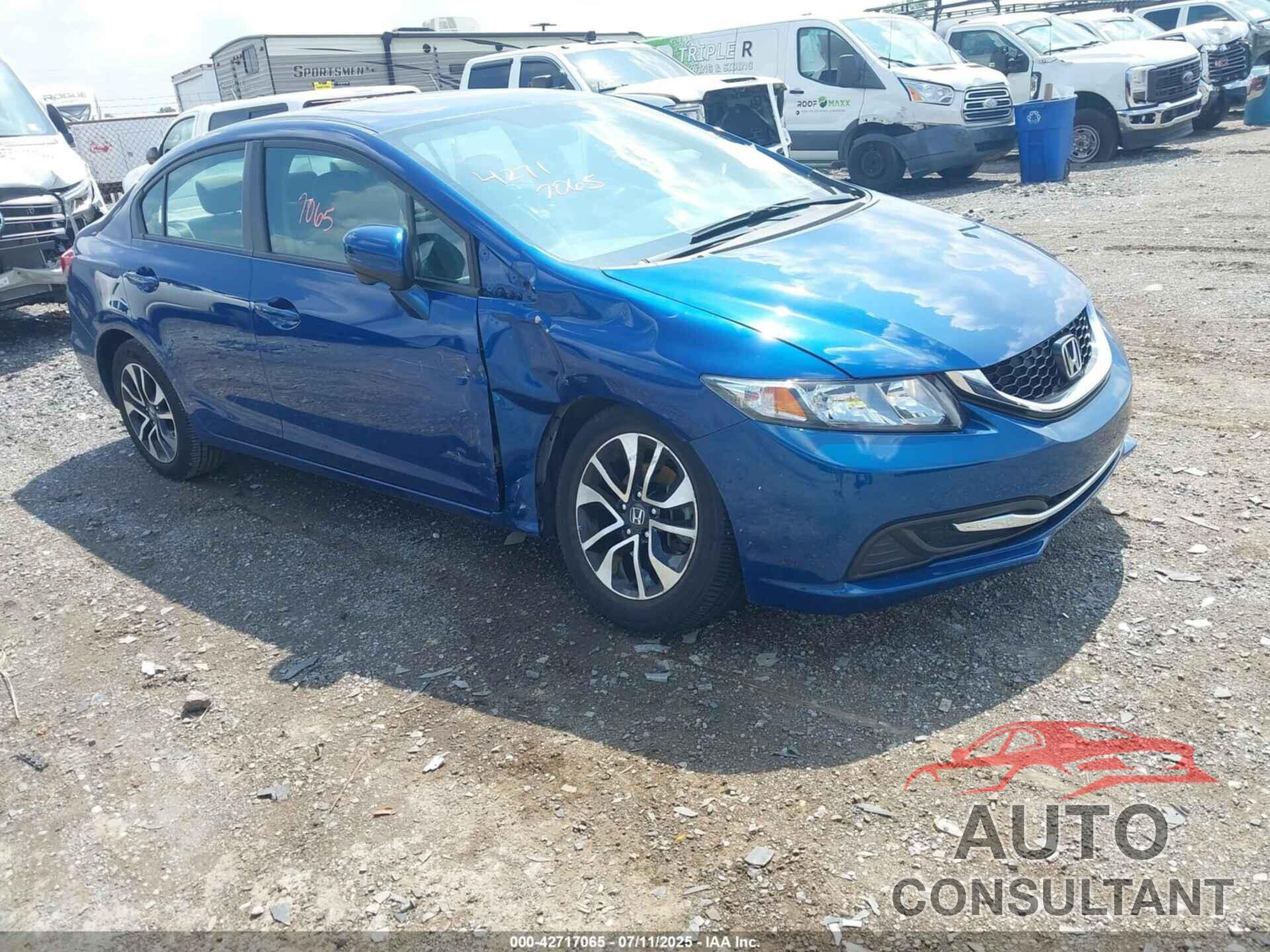 HONDA CIVIC 2014 - 19XFB2F87EE254252