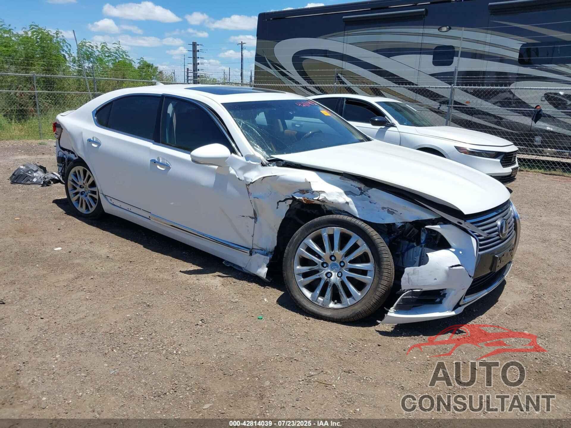 LEXUS LS 460 2015 - JTHGL5EF1F5054238