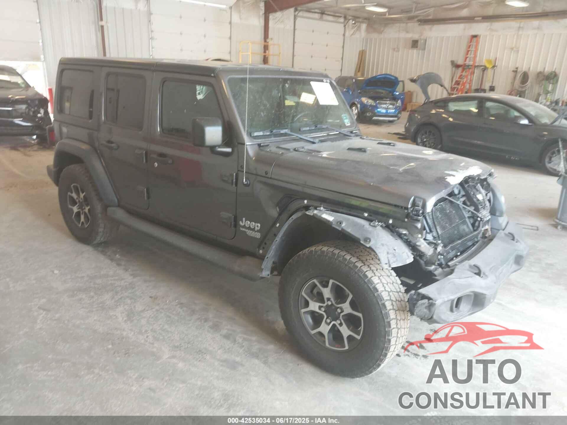 JEEP WRANGLER UNLIMITED 2018 - 1C4HJXDNXJW295315