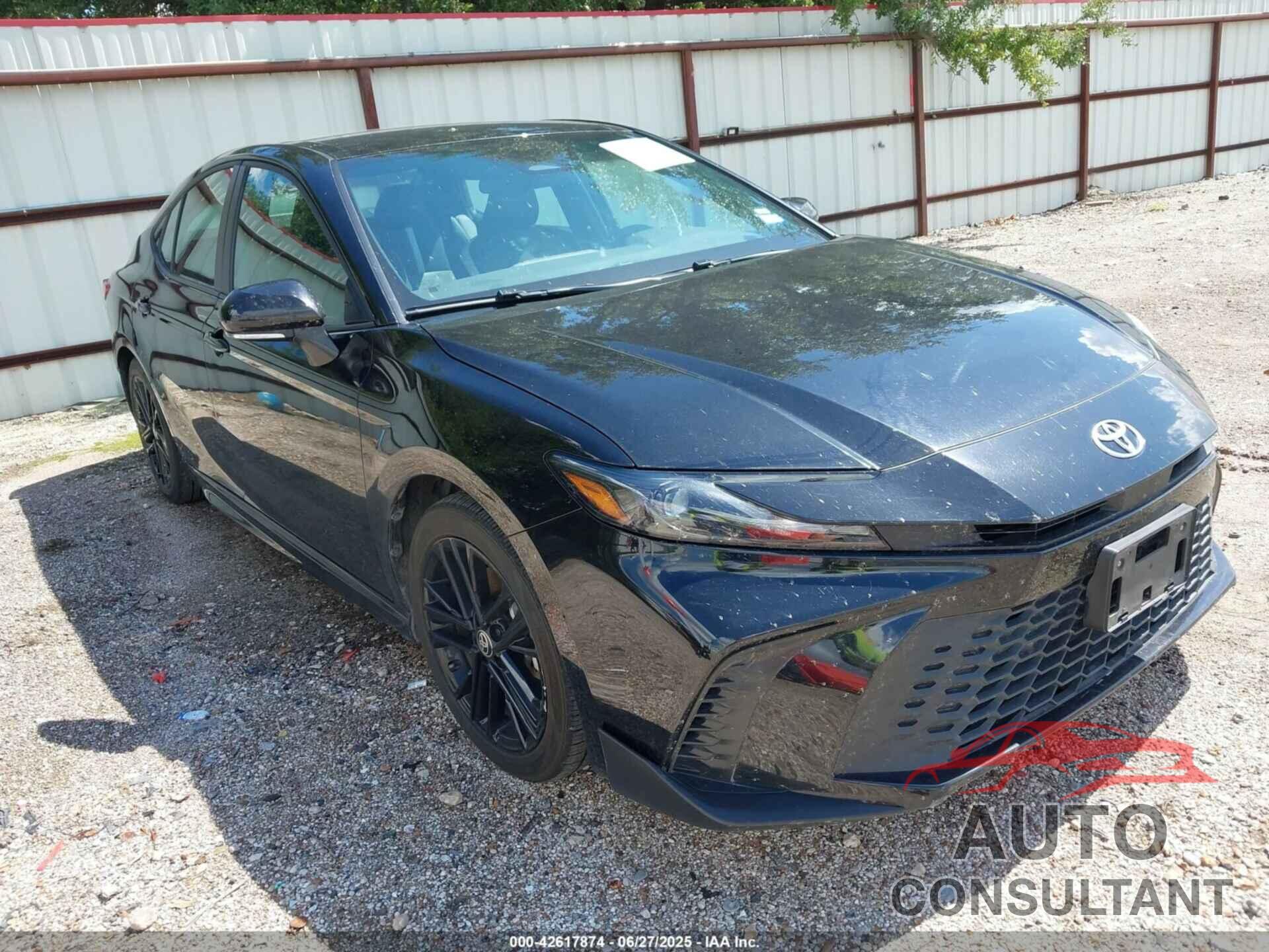 TOYOTA CAMRY 2025 - 4T1DAACK1SU500922