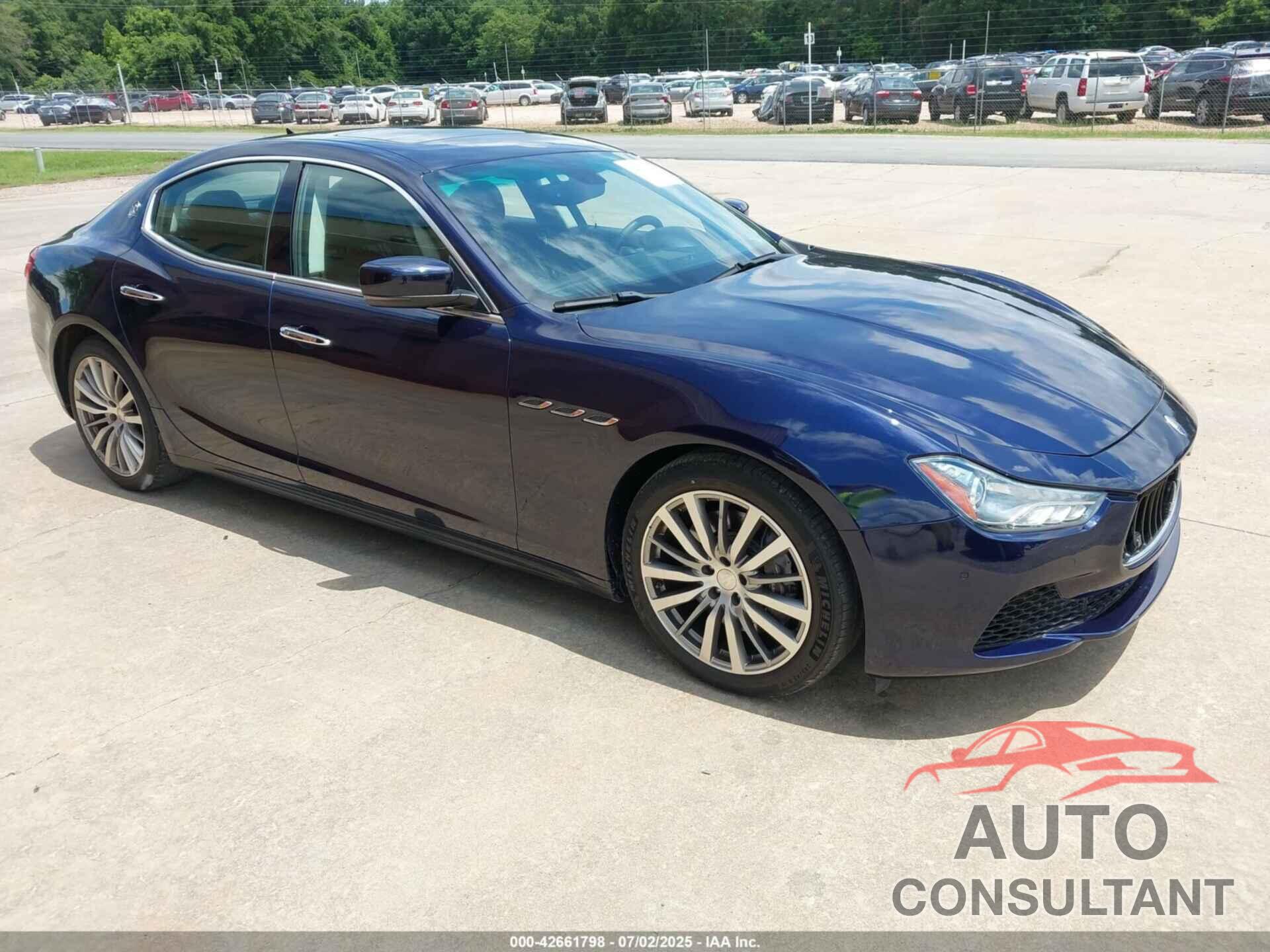 MASERATI GHIBLI 2015 - ZAM57XSAXF1141477