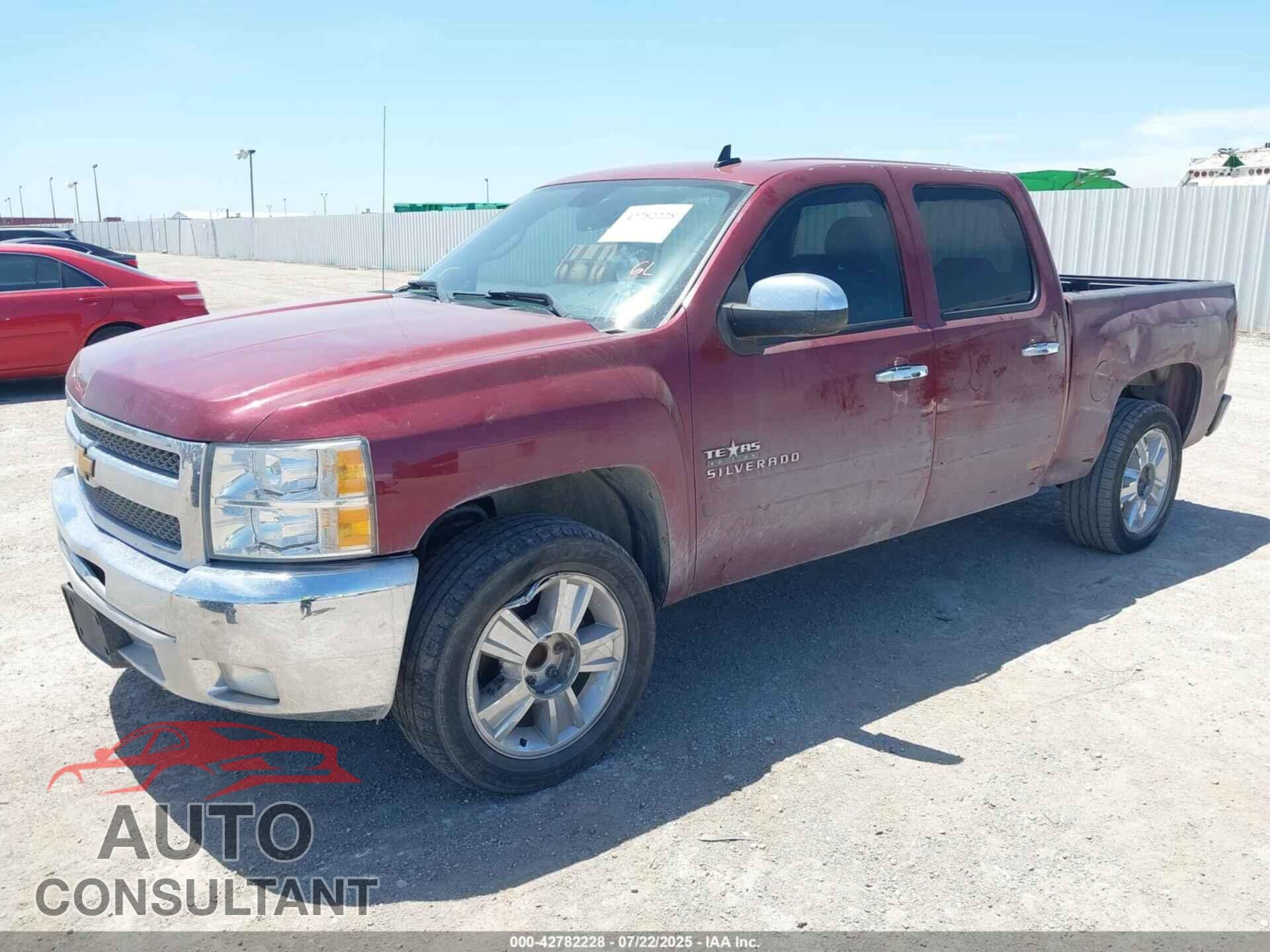 CHEVROLET SILVERADO 1500 2013 - 3GCPCSE03DG114473