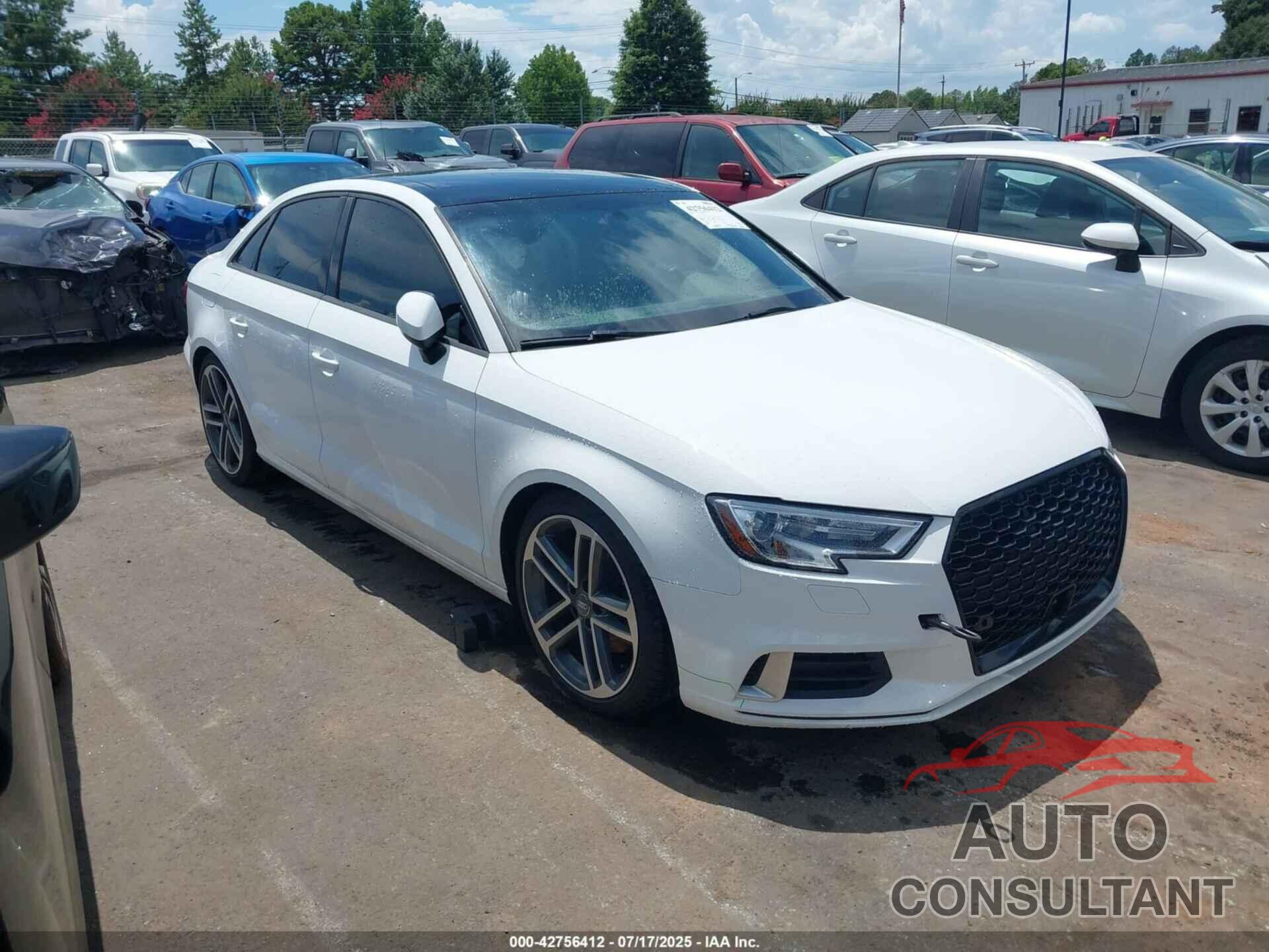 AUDI A3 2017 - WAUAUGFF6H1042625