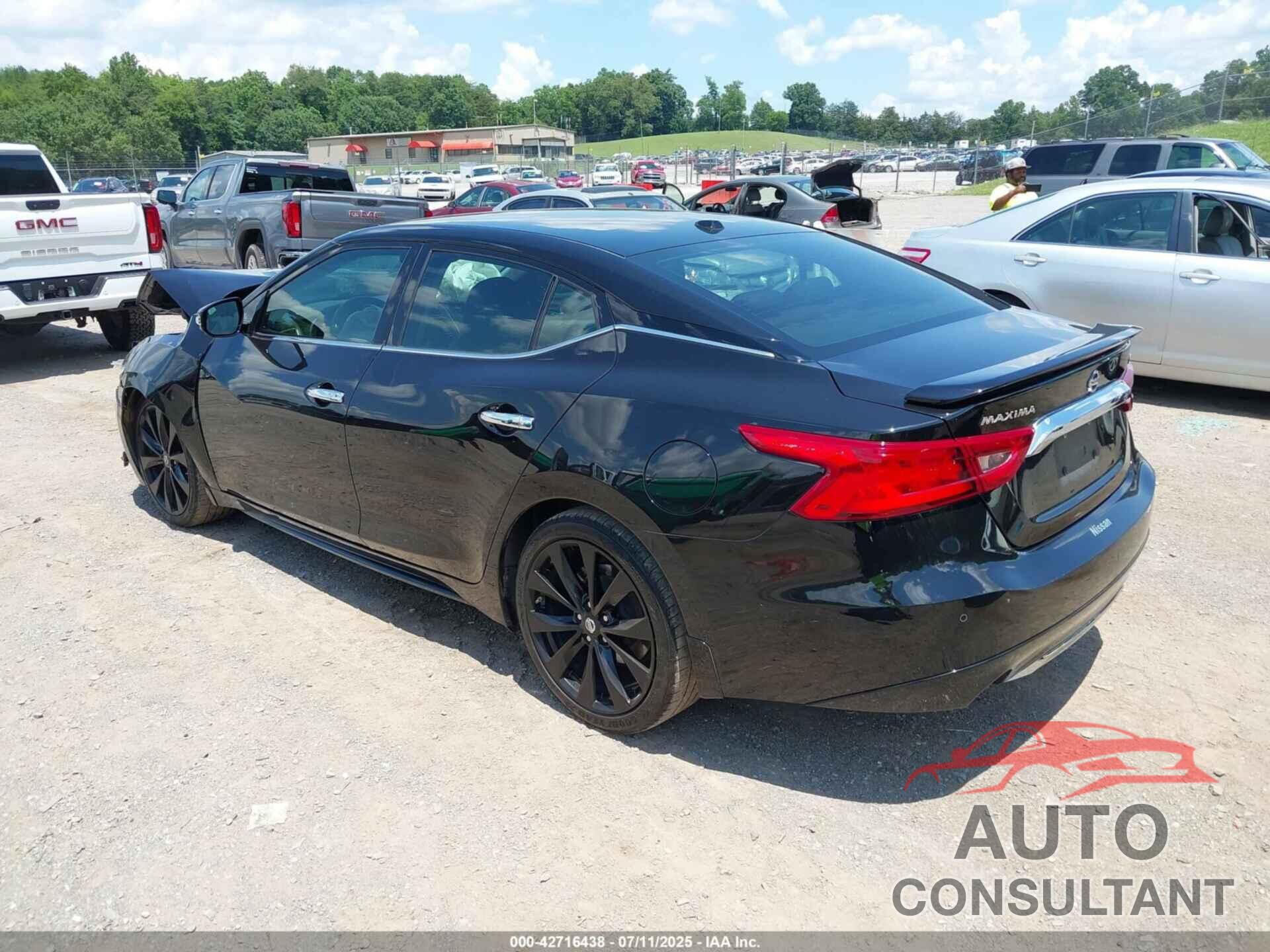 NISSAN MAXIMA 2017 - 1N4AA6APXHC416346