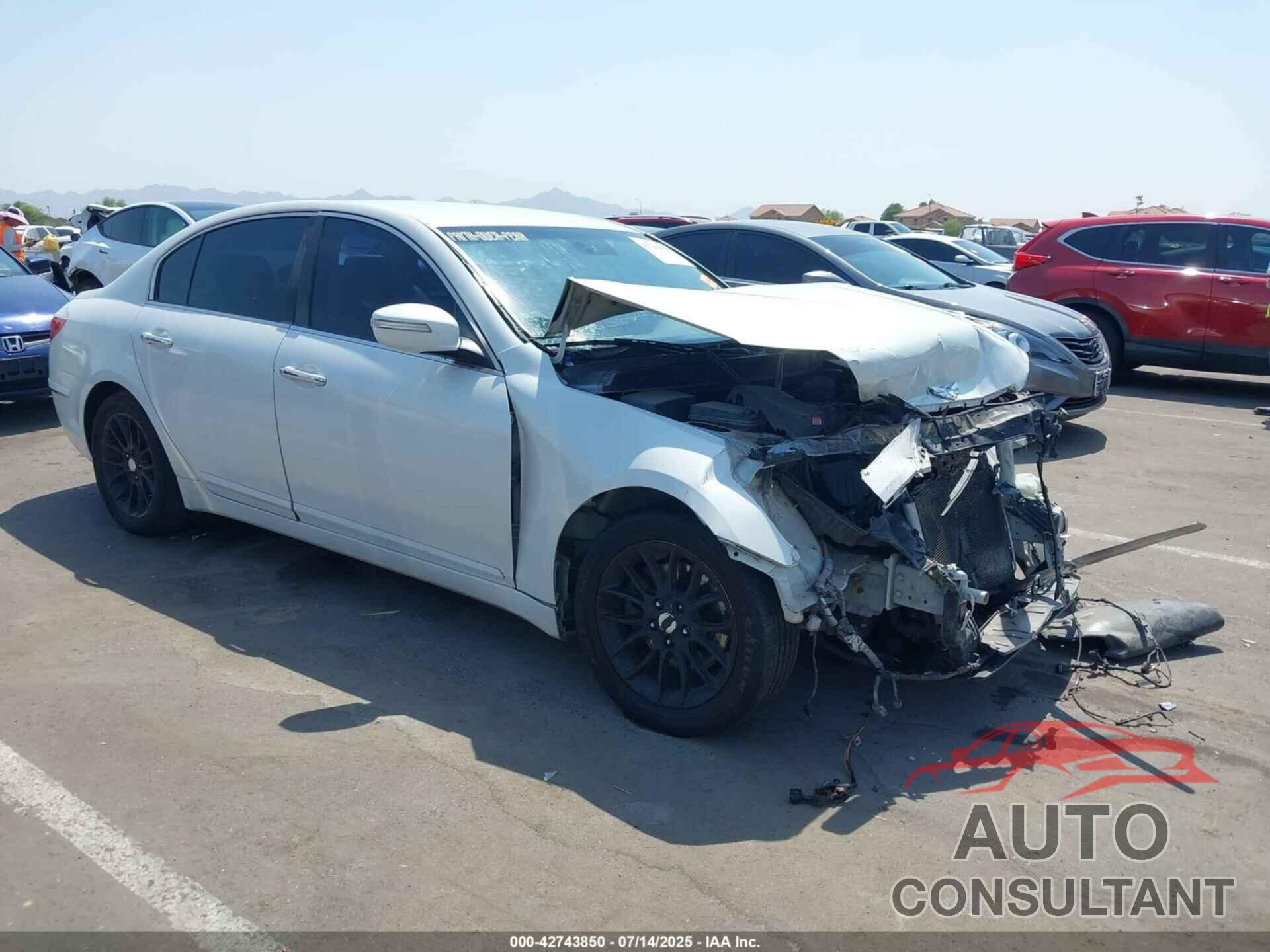 HYUNDAI GENESIS 2010 - KMHGC4DE7AU086691