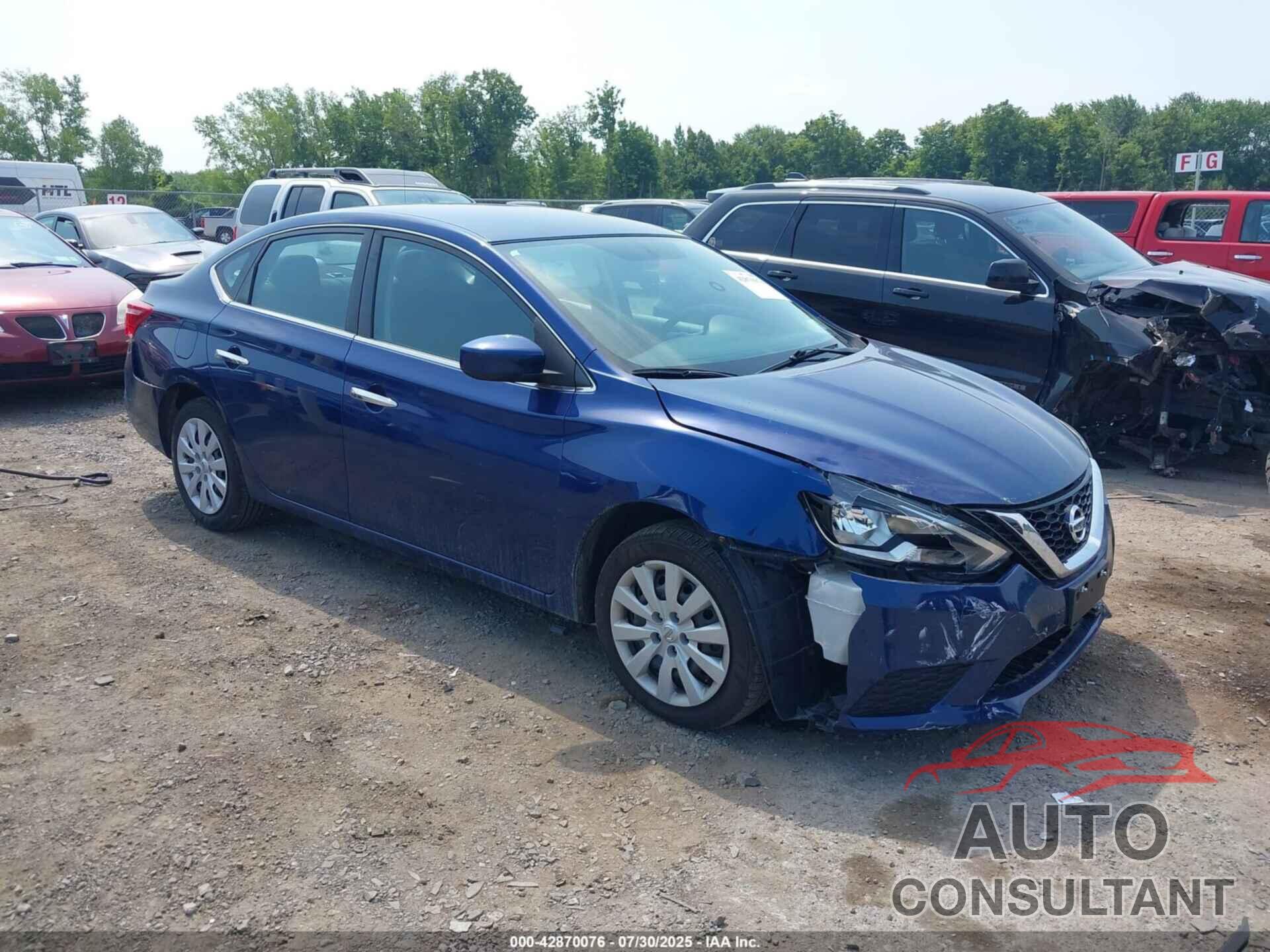NISSAN SENTRA 2019 - 3N1AB7AP7KY232027