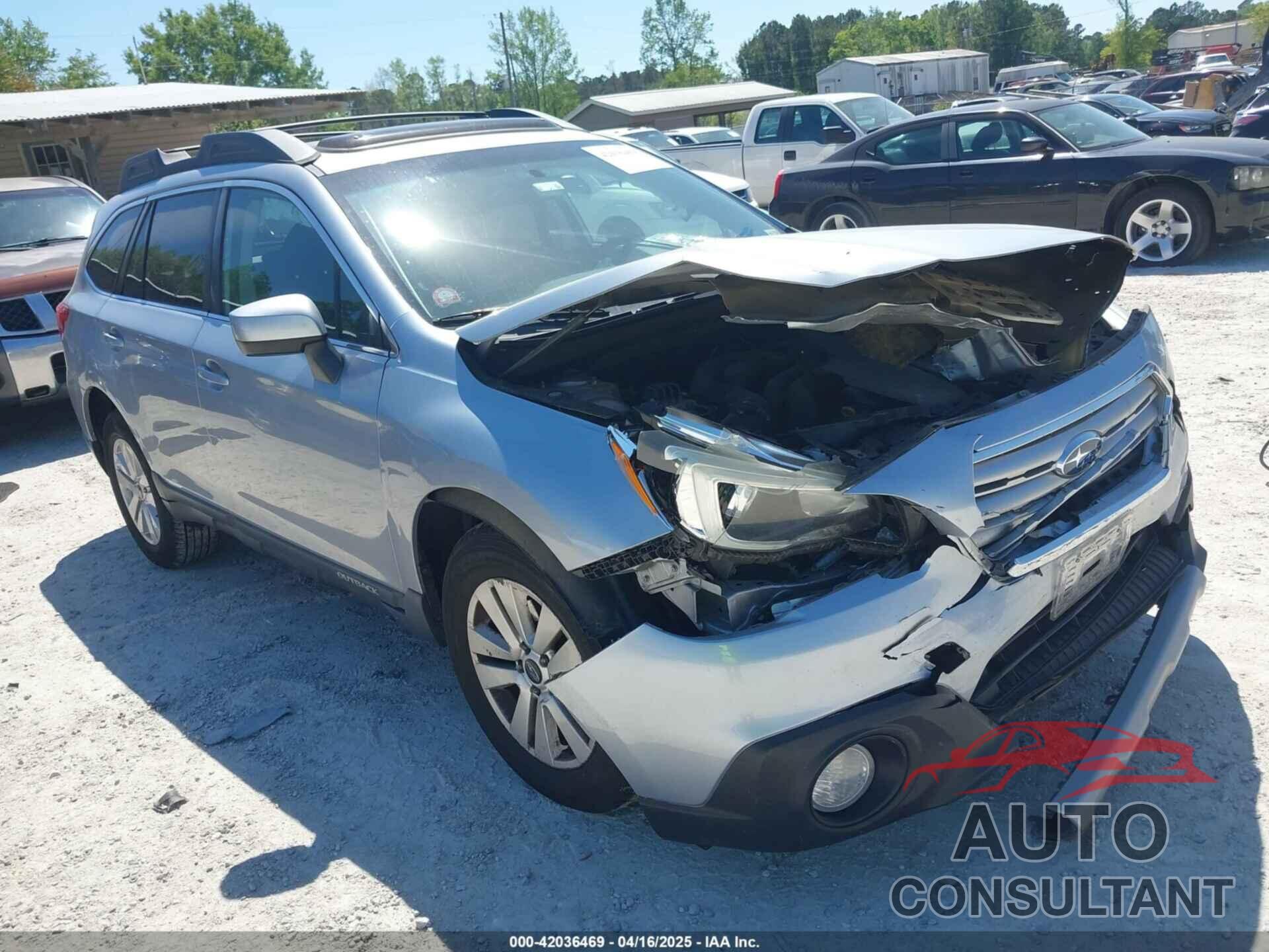 SUBARU OUTBACK 2015 - 4S4BSBEC3F3218860