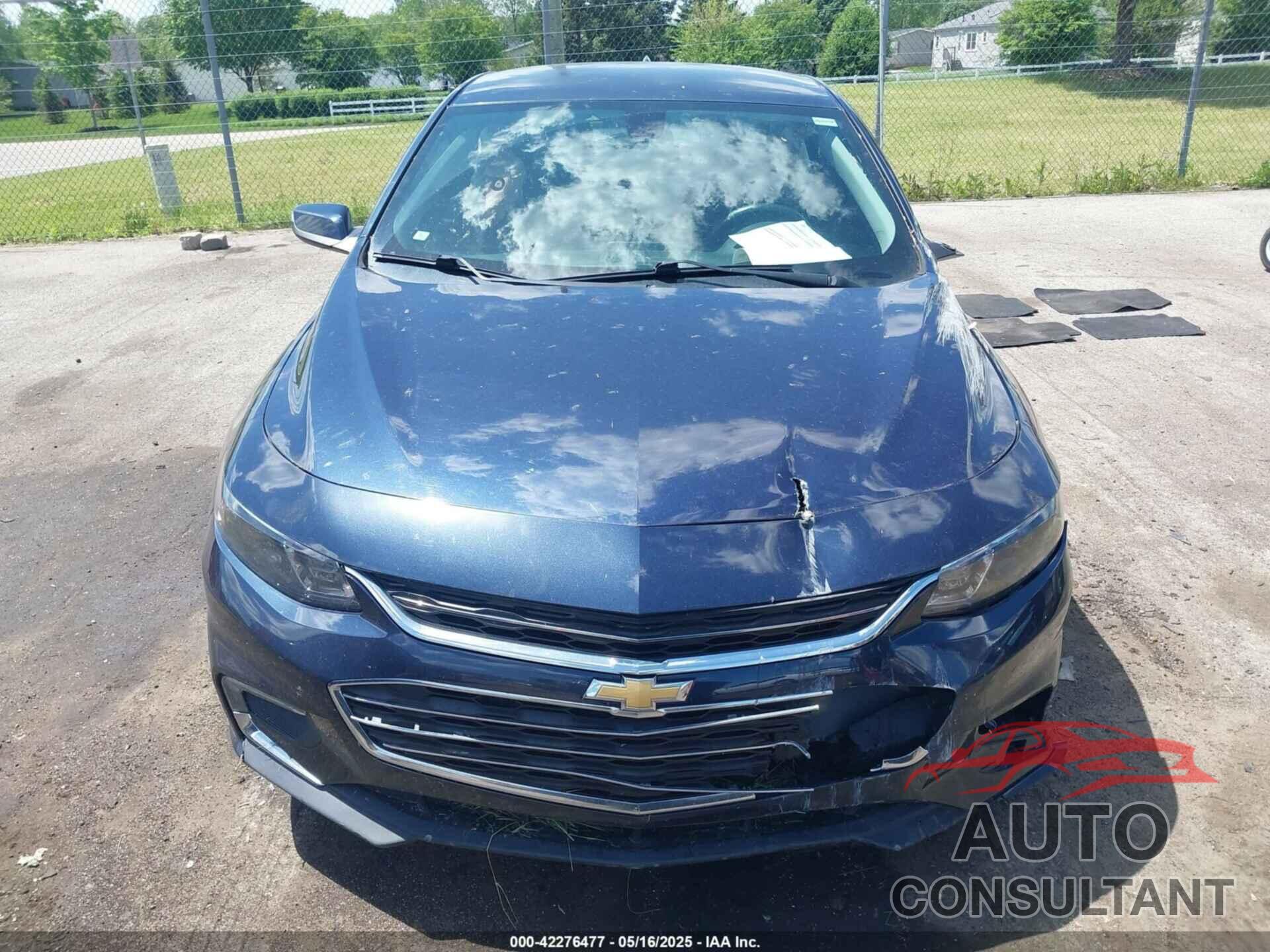 CHEVROLET MALIBU 2017 - 1G1ZE5STXHF197046