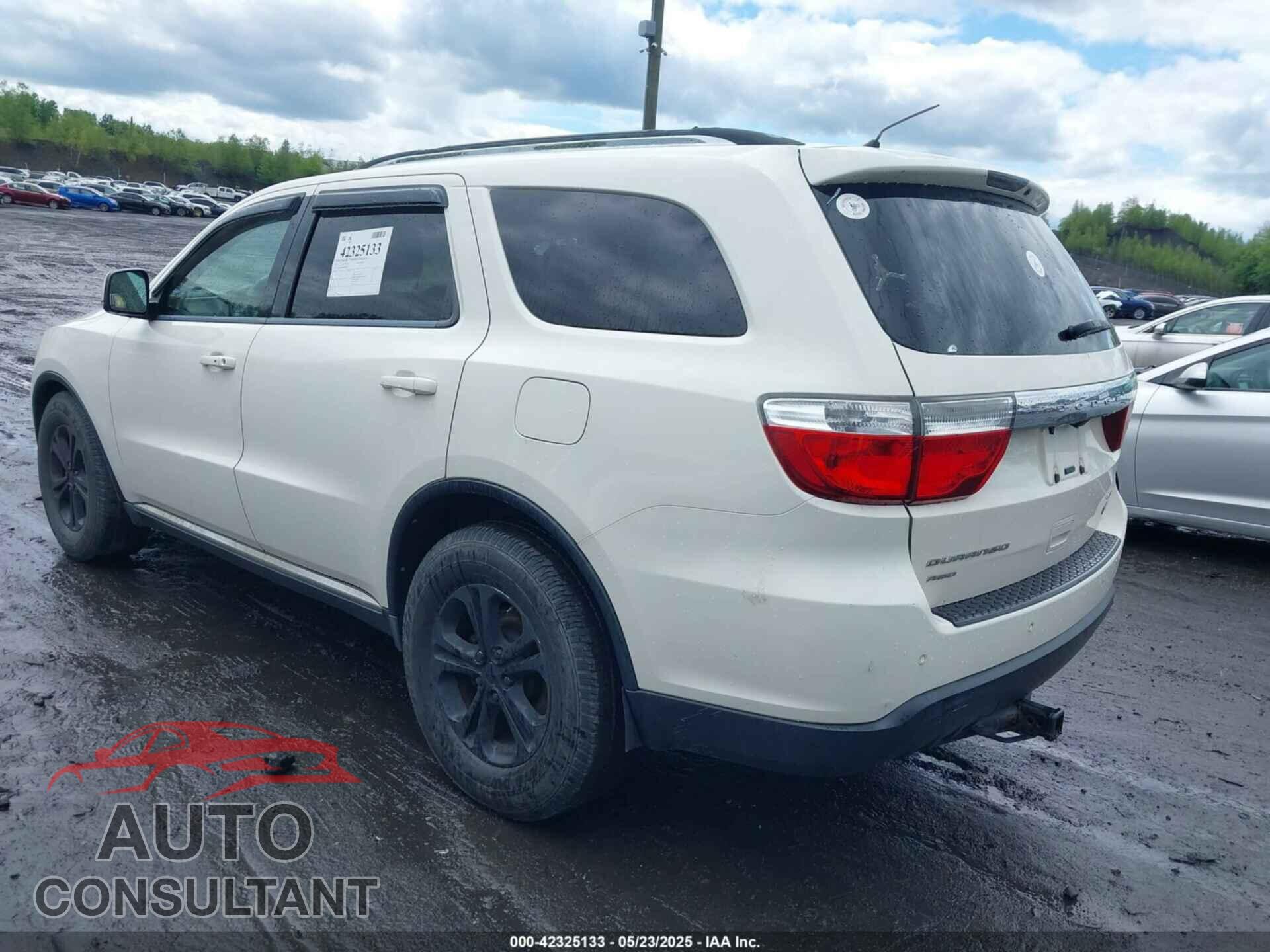 DODGE DURANGO 2012 - 1C4RDJDG8CC130491