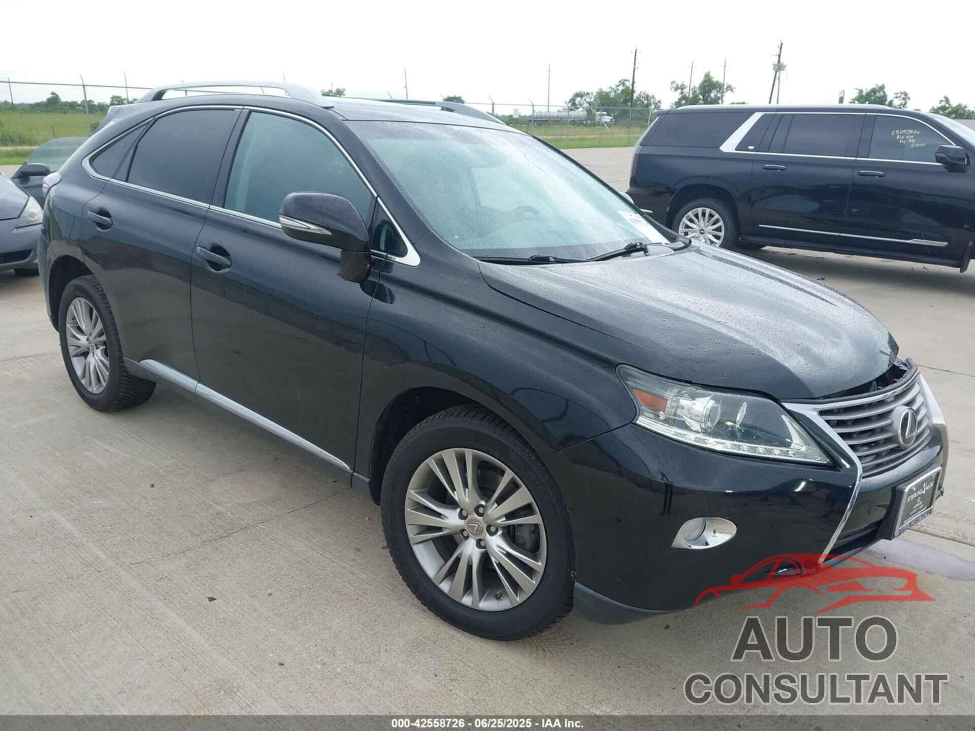 LEXUS RX 350 2014 - 2T2ZK1BA4EC145516