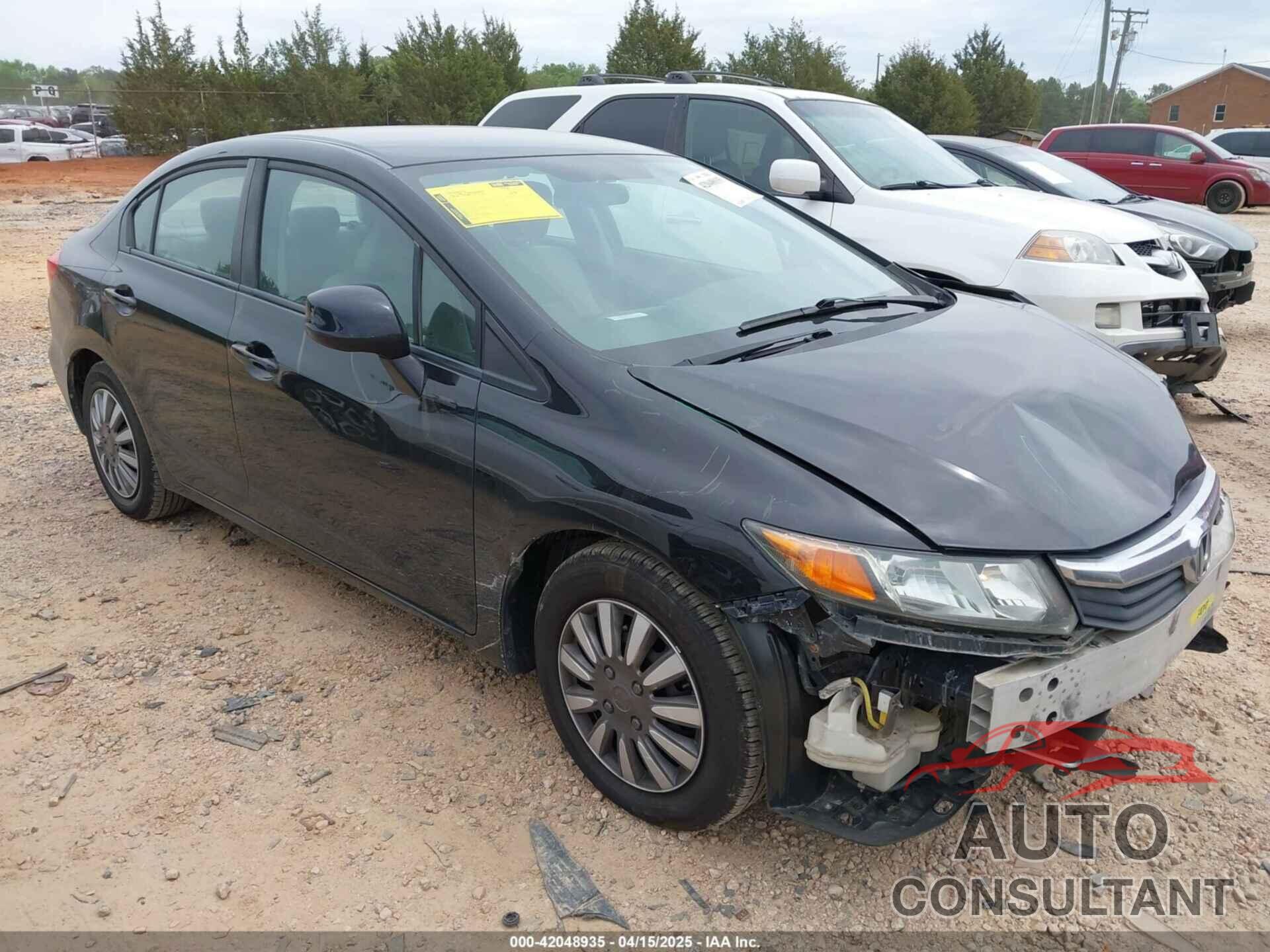 HONDA CIVIC 2012 - 2HGFB2F56CH328169