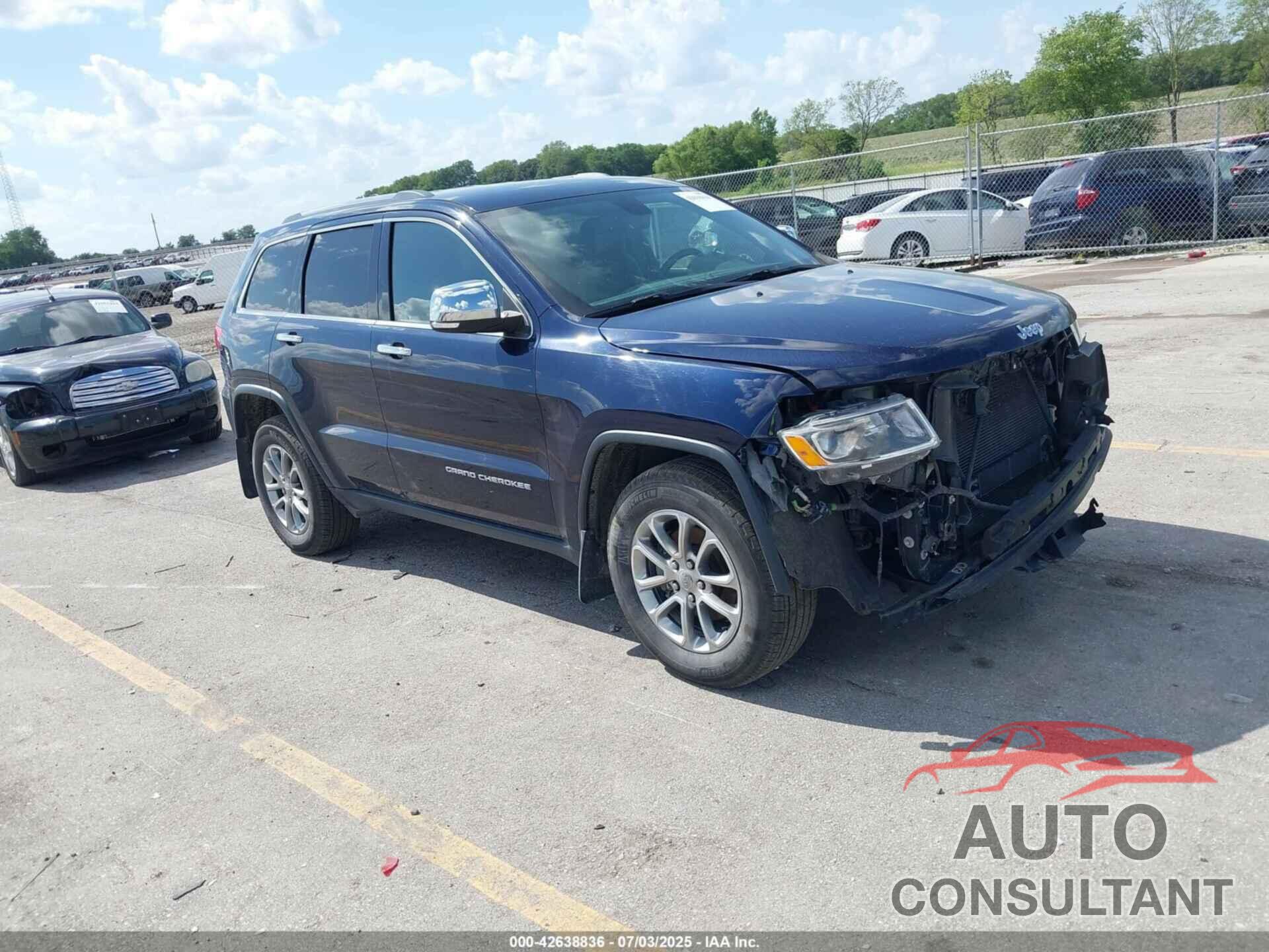 JEEP GRAND CHEROKEE 2015 - 1C4RJFBG1FC852382