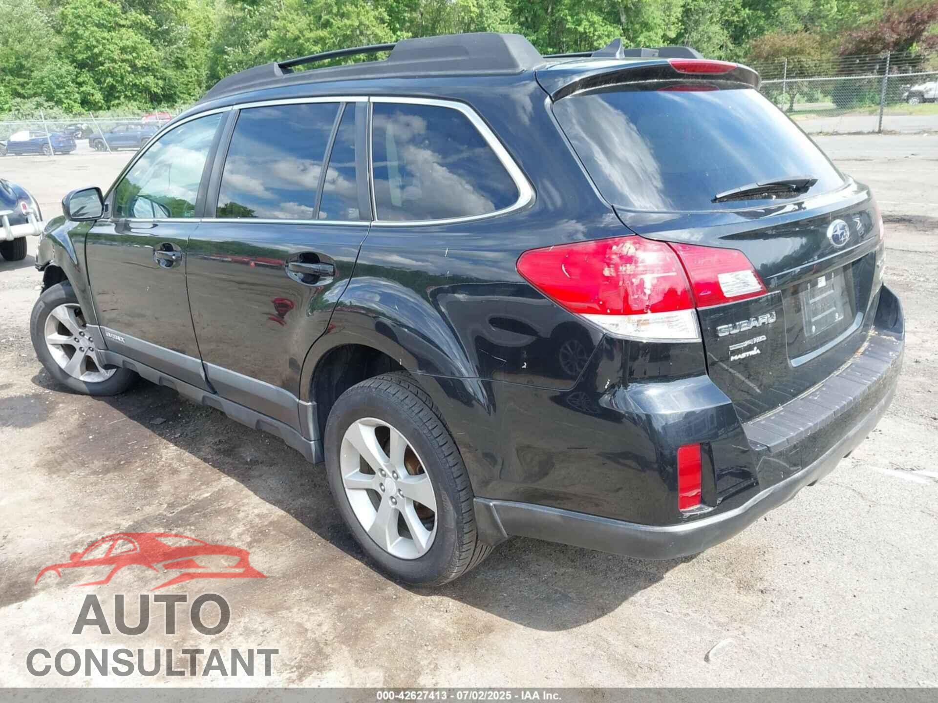 SUBARU OUTBACK 2014 - 4S4BRBCC3E3269983