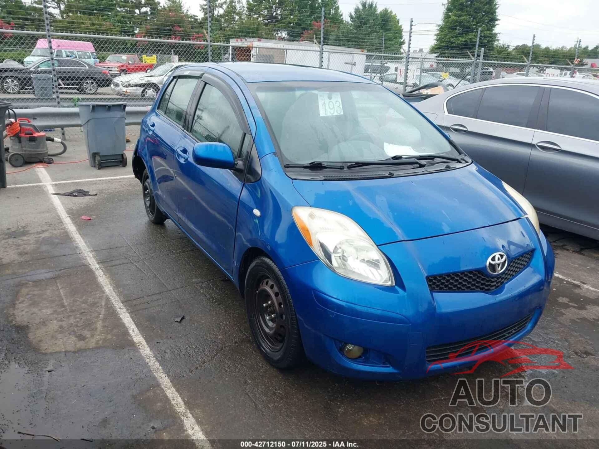 TOYOTA YARIS 2011 - JTDKT4K36B5329645