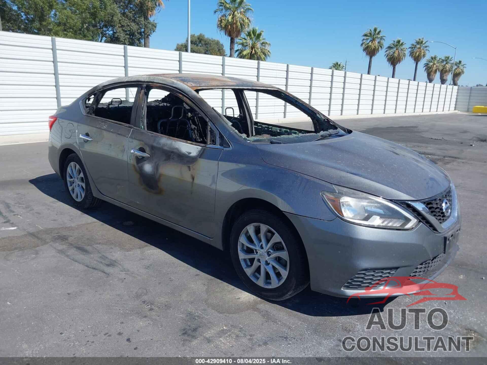 NISSAN SENTRA 2018 - 3N1AB7AP2JY247713