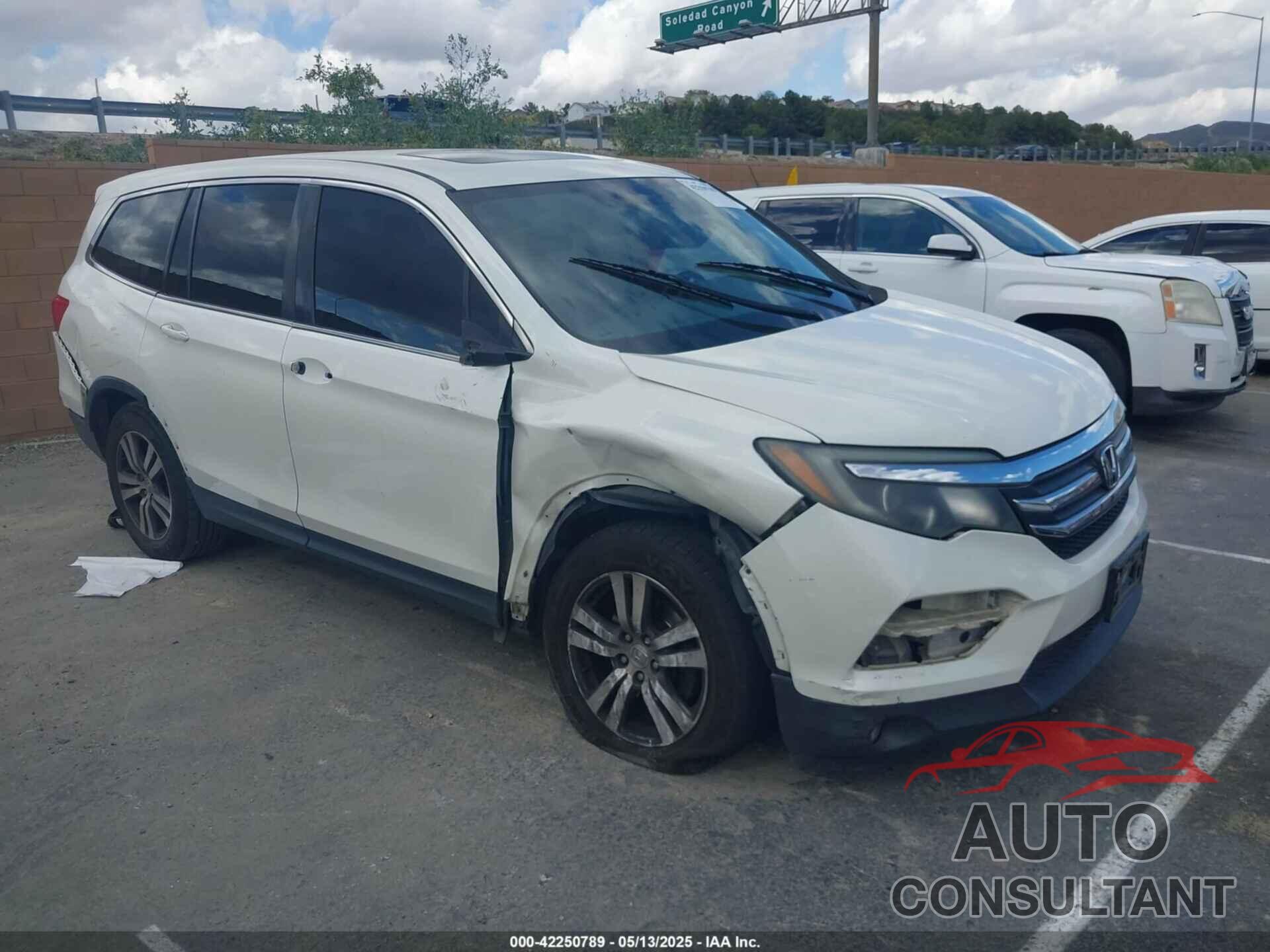 HONDA PILOT 2018 - 5FNYF5H5XJB009807