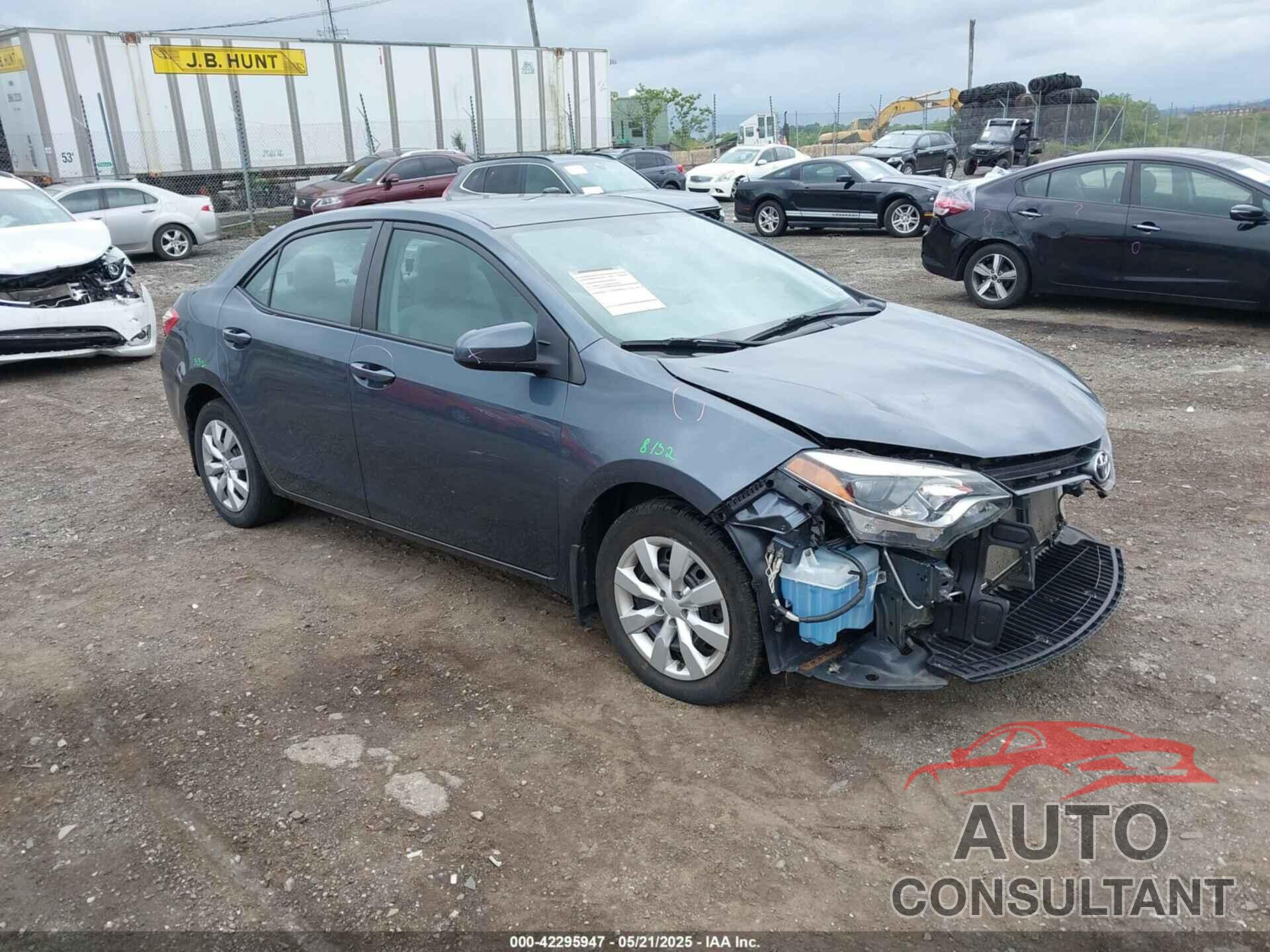 TOYOTA COROLLA 2016 - 2T1BURHE1GC682906