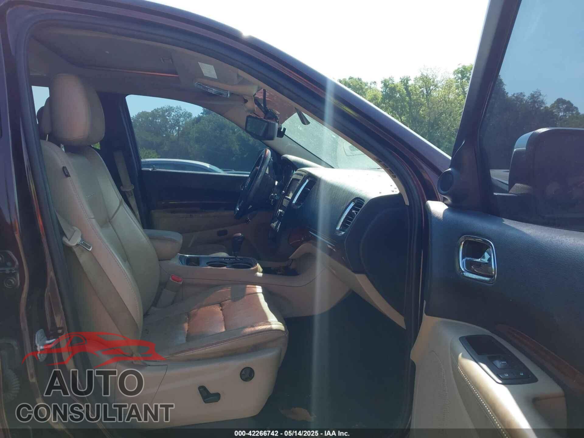 DODGE DURANGO 2012 - 1C4SDHET1CC275636