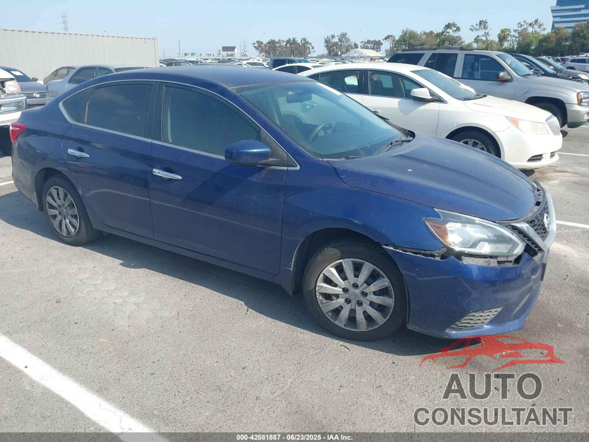 NISSAN SENTRA 2016 - 3N1AB7AP6GL650969