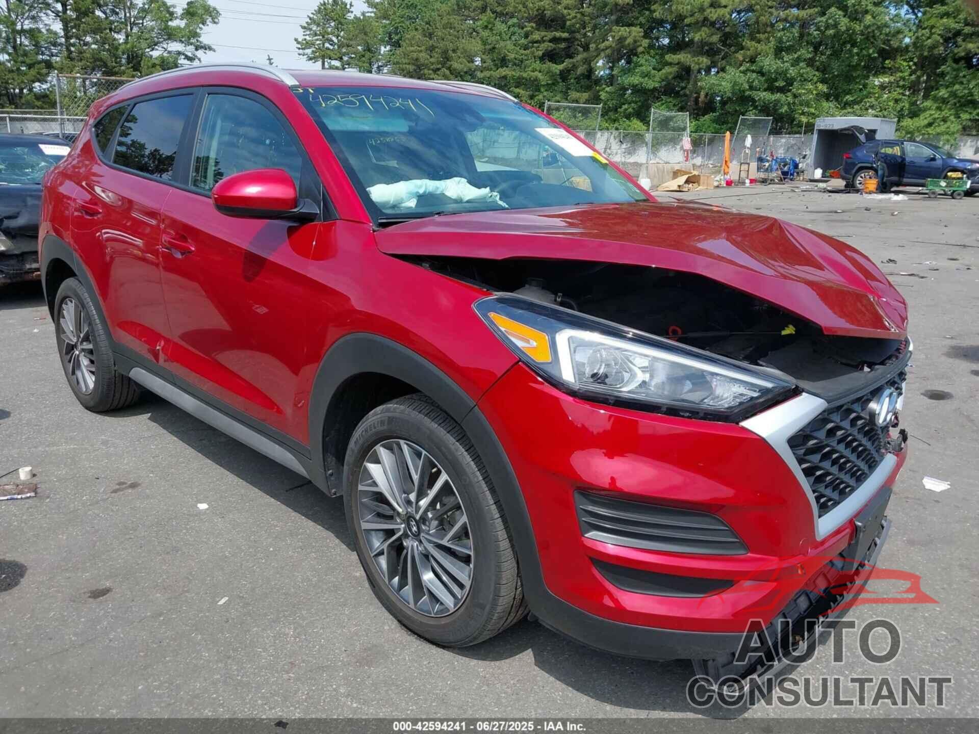 HYUNDAI TUCSON 2021 - KM8J3CAL2MU397601
