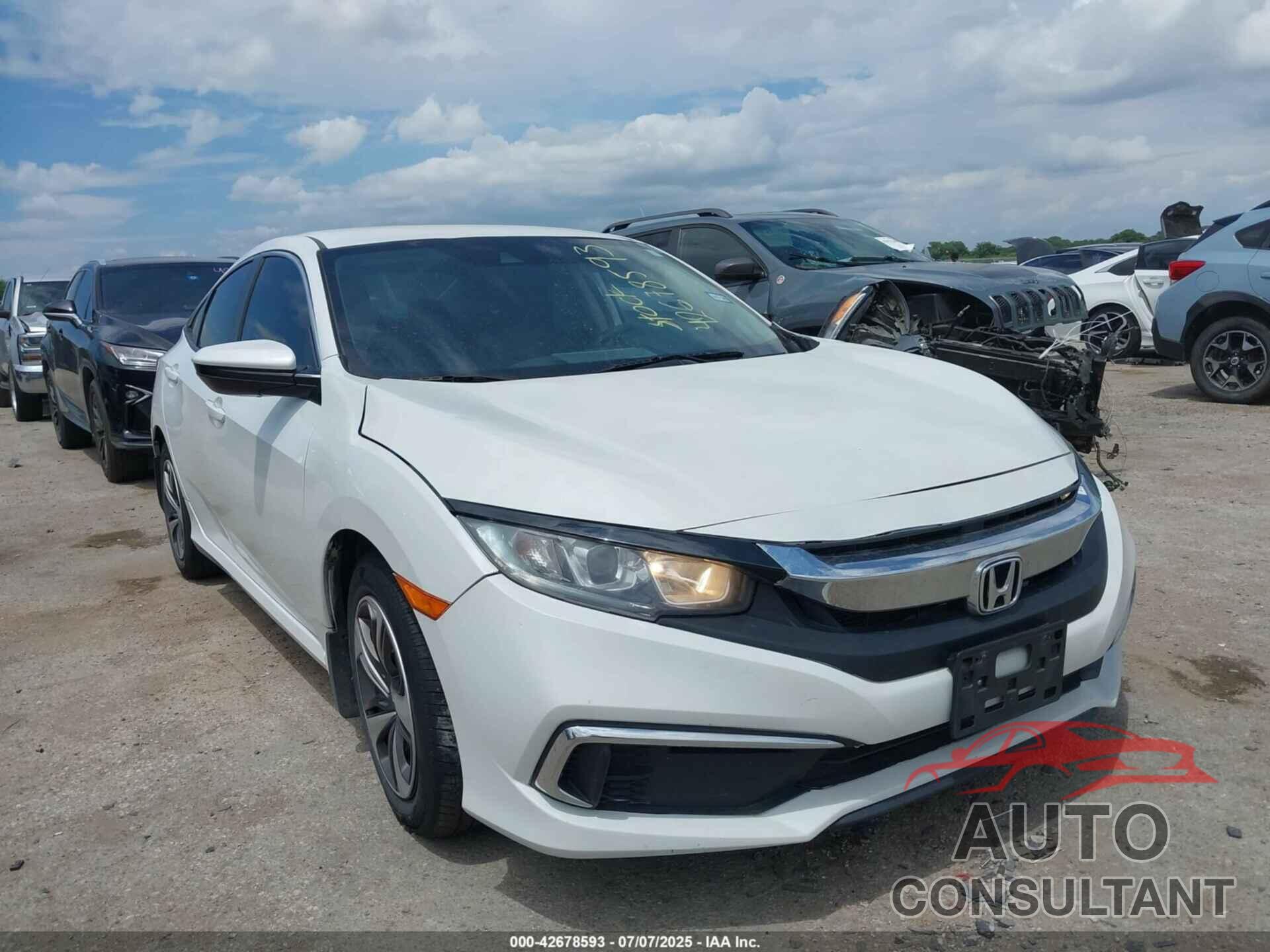HONDA CIVIC 2019 - 19XFC2F67KE018725
