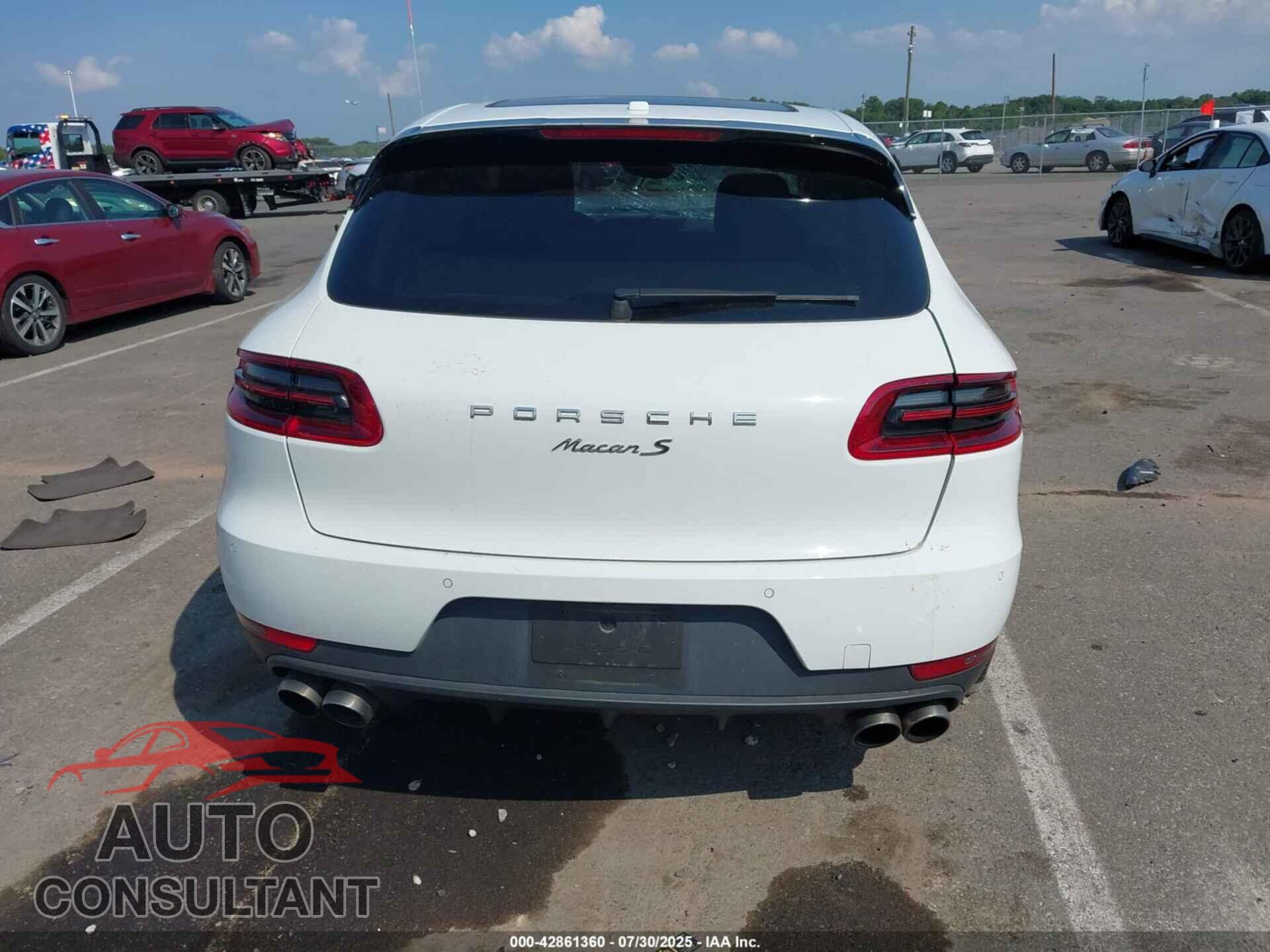 PORSCHE MACAN 2017 - WP1AB2A57HLB11142