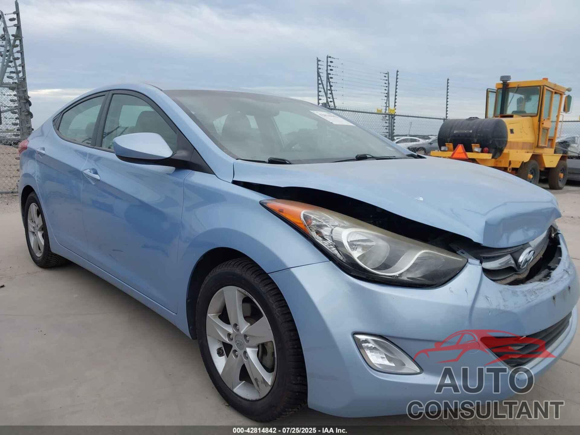 HYUNDAI ELANTRA 2013 - KMHDH4AE9DU501264