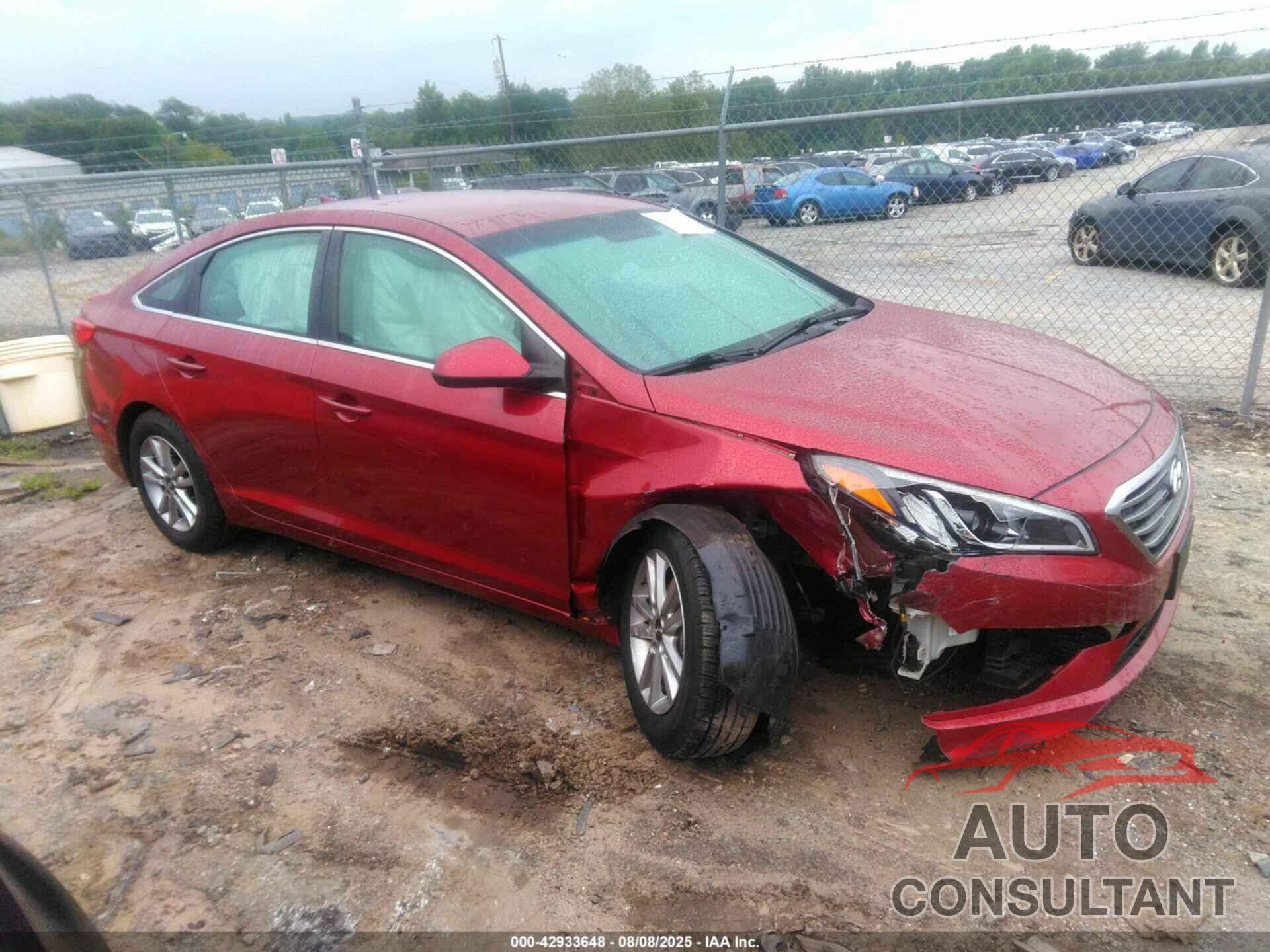 HYUNDAI SONATA 2016 - 5NPE24AF5GH355835