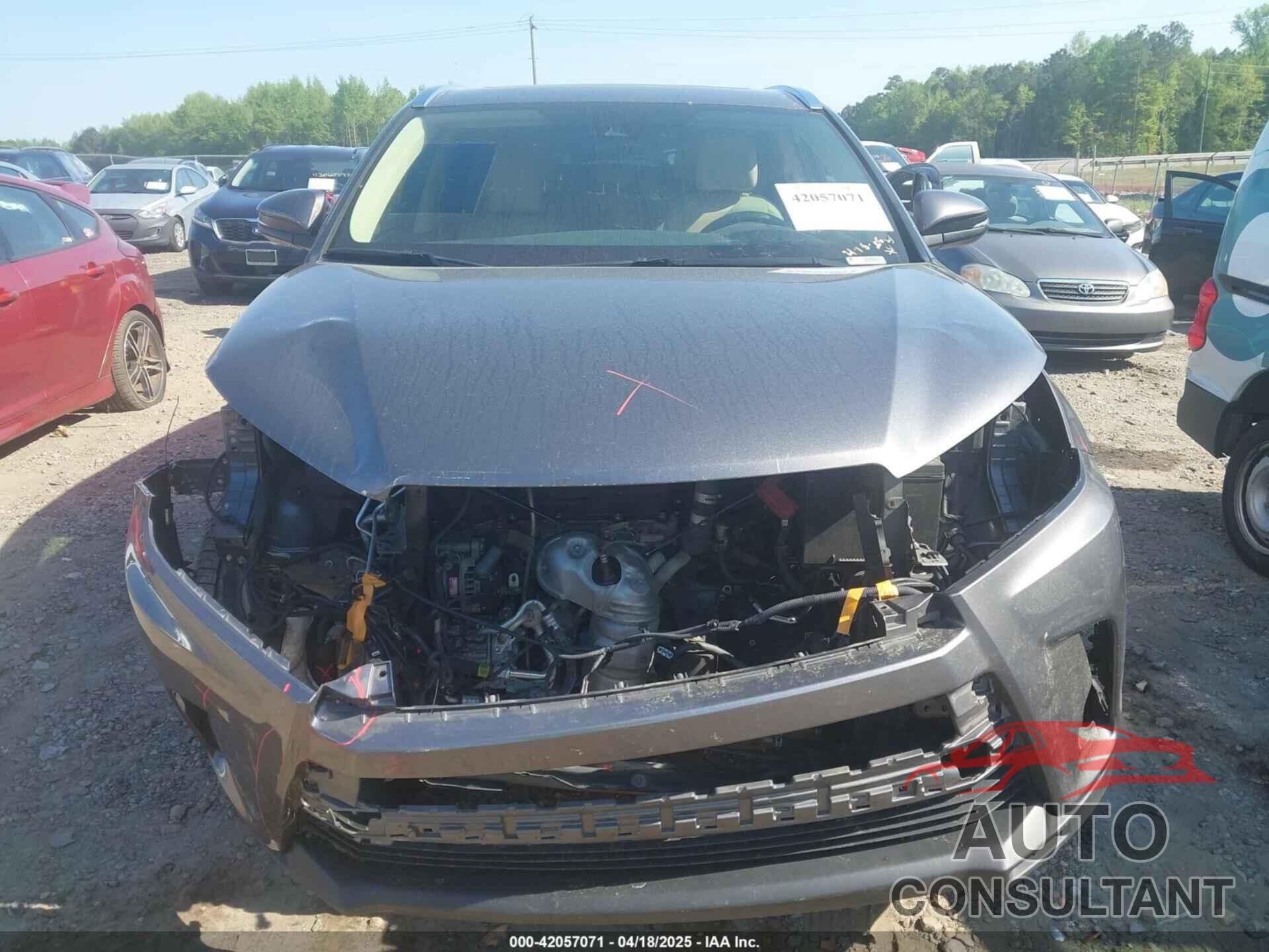 TOYOTA HIGHLANDER 2017 - 5TDKZRFHXHS523583