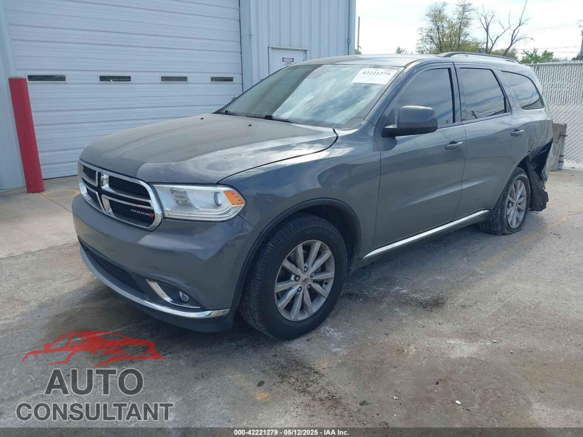 DODGE DURANGO 2019 - 1C4RDJAG9KC645325