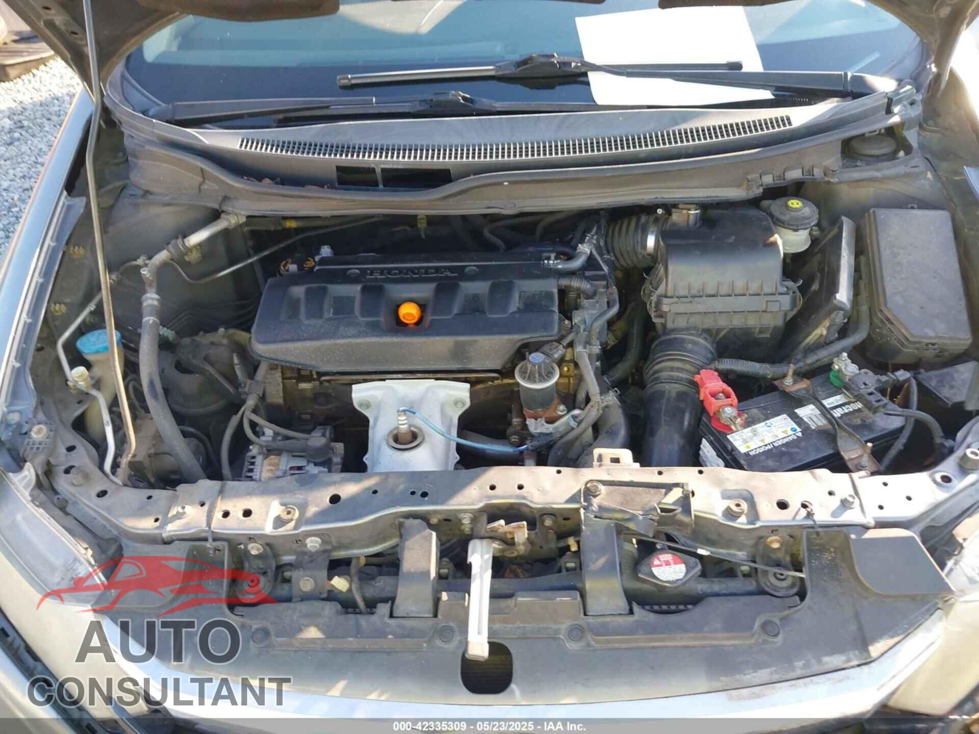 HONDA CIVIC 2012 - 2HGFB2F86CH510545