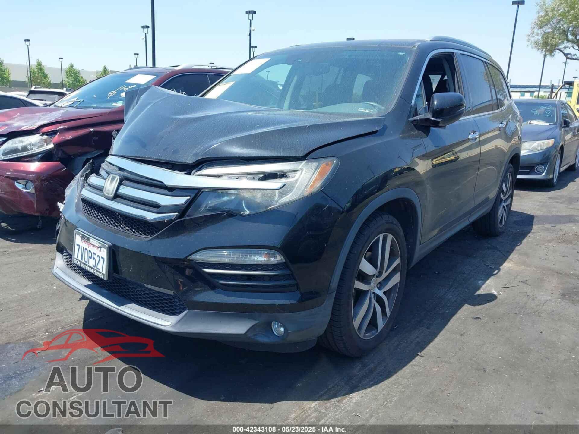 HONDA PILOT 2016 - 5FNYF5H97GB055929