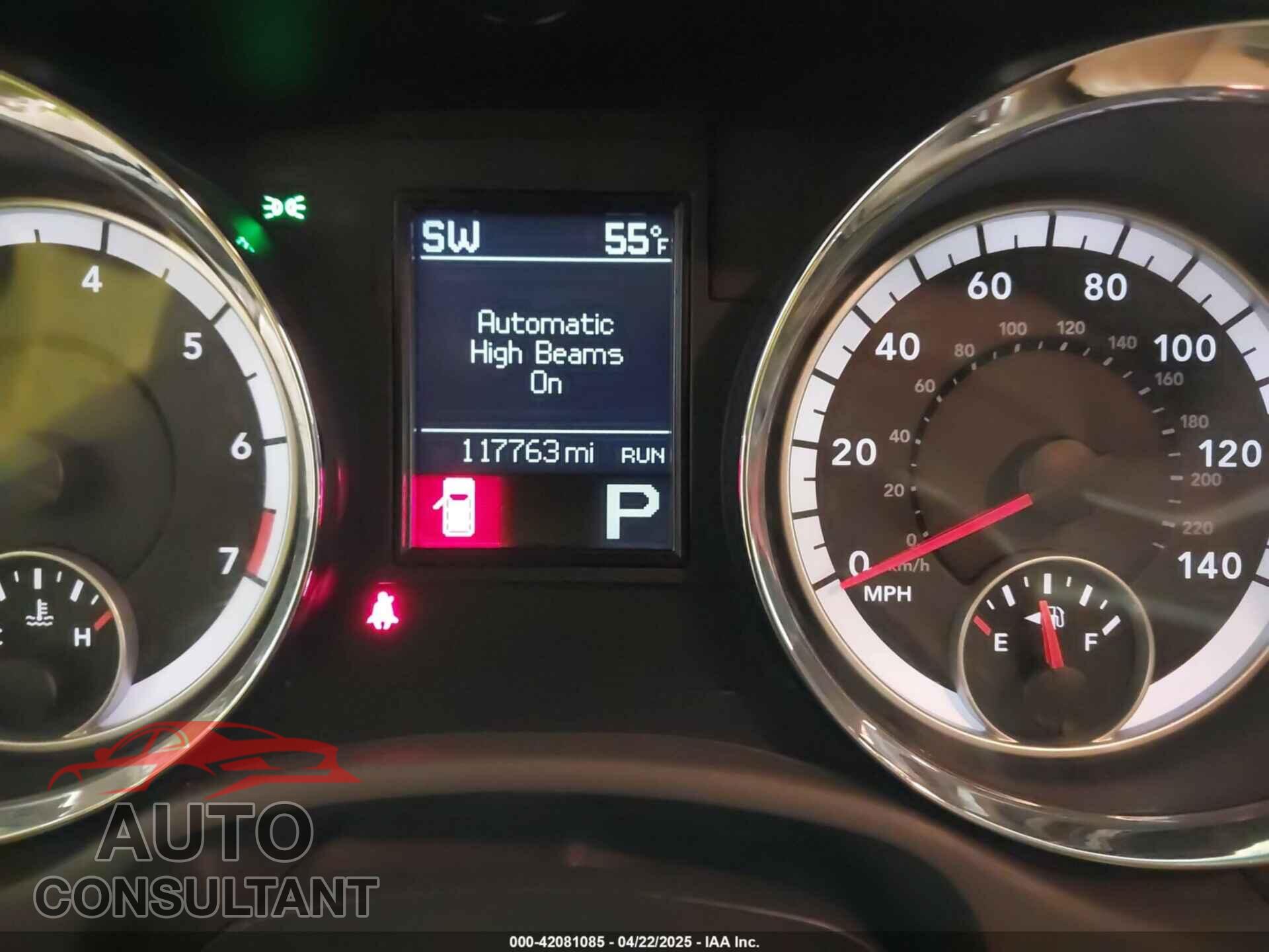 DODGE DURANGO 2012 - 1C4RDJDG5CC336321