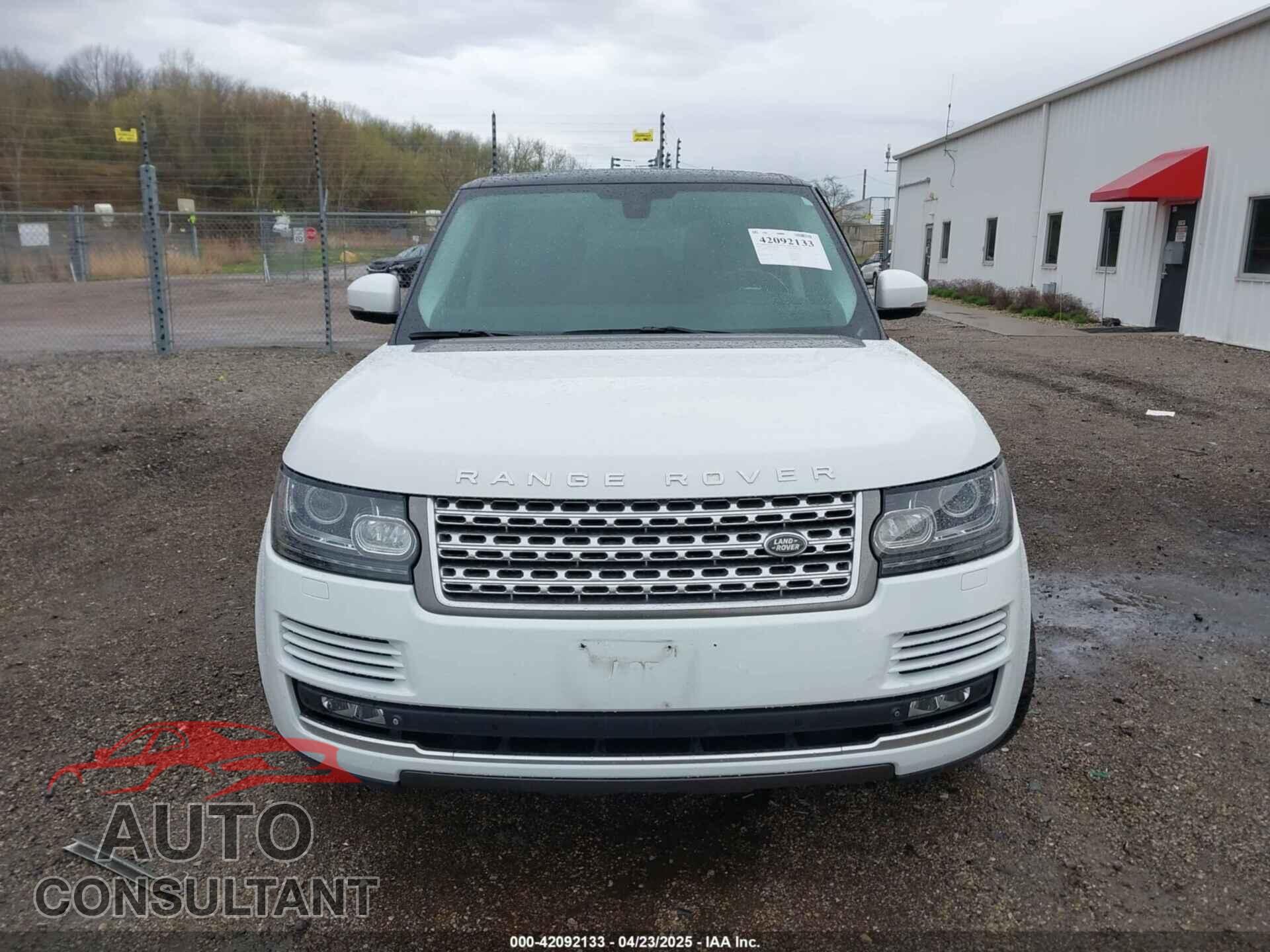 LAND ROVER RANGE ROVER 2015 - SALGS2VF7FA229689