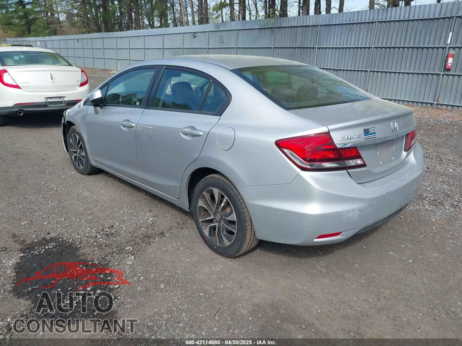 HONDA CIVIC 2013 - 19XFB2F80DE201813