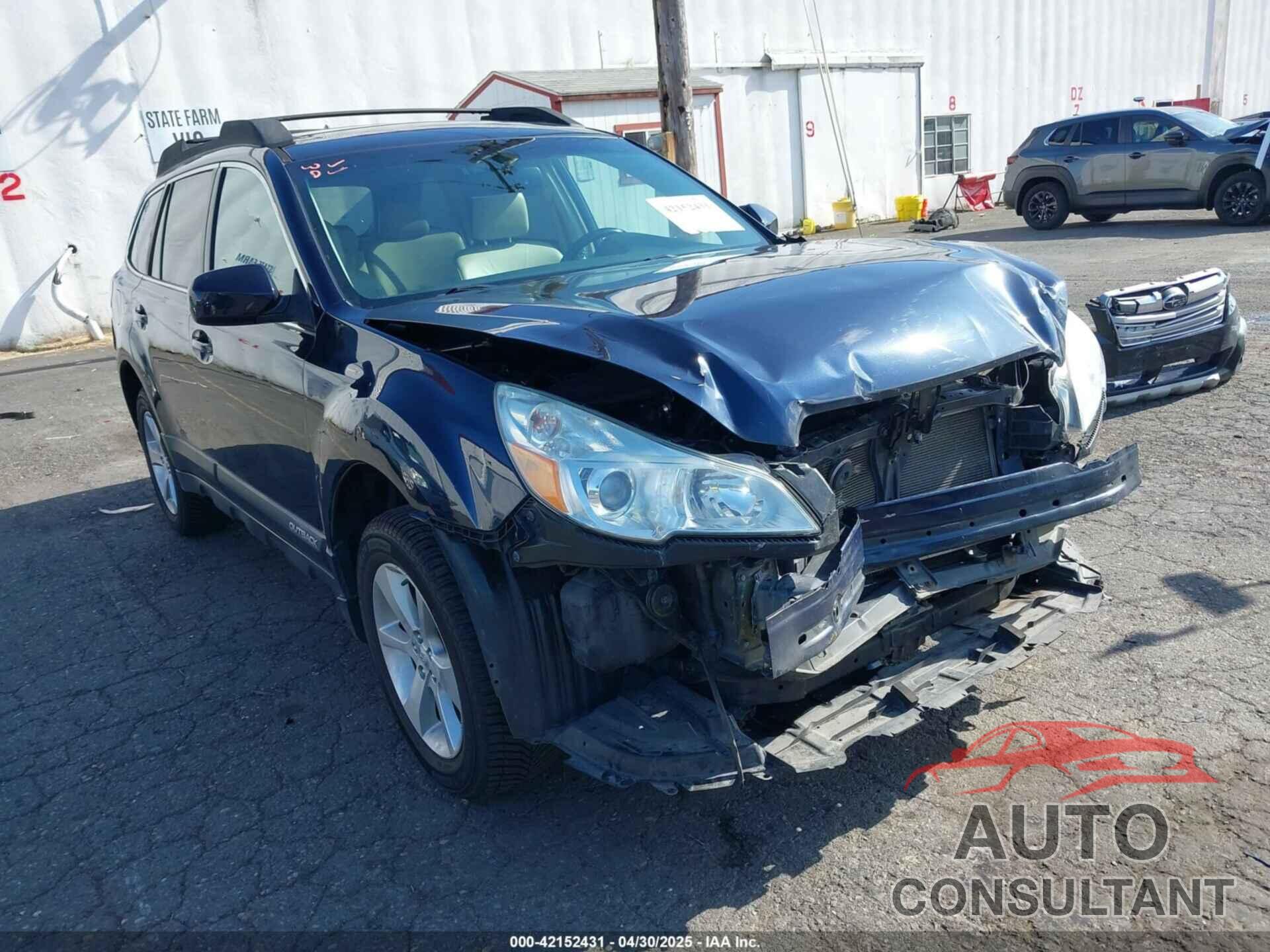 SUBARU OUTBACK 2013 - 4S4BRBKC0D3228162