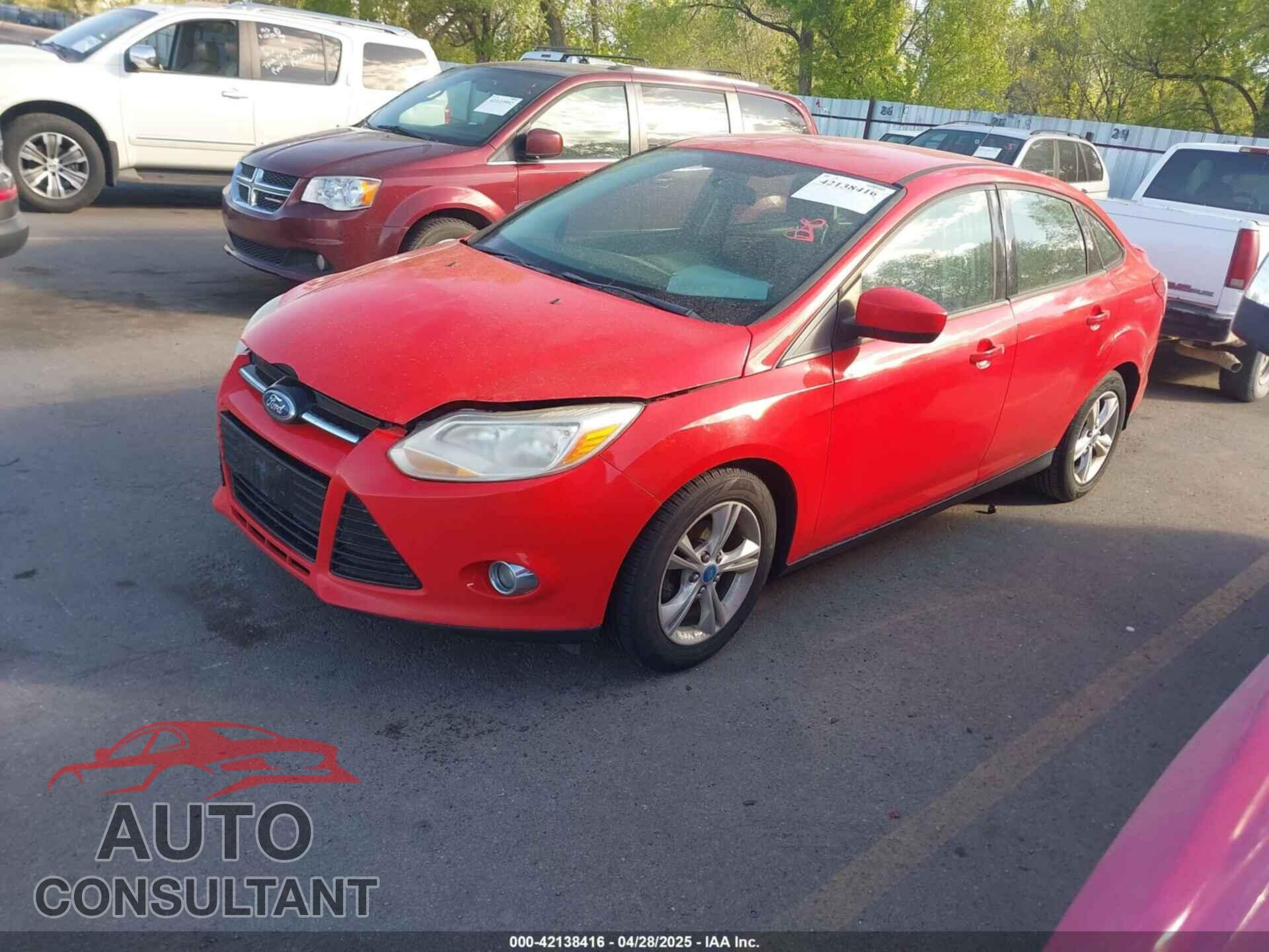 FORD FOCUS 2012 - 1FAHP3F21CL241308