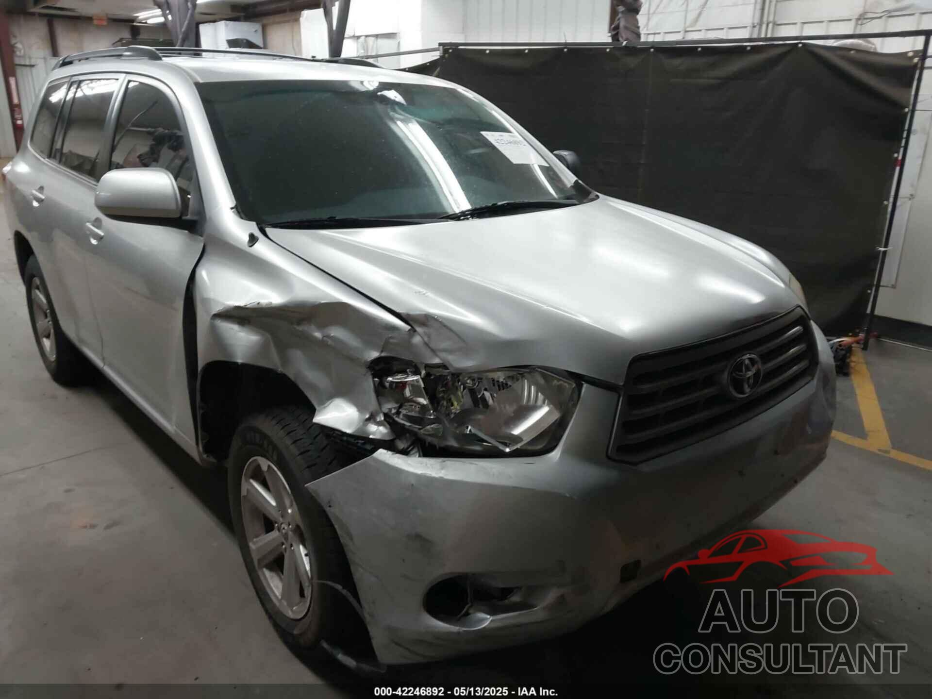 TOYOTA HIGHLANDER 2010 - JTEBK3EH9A2167042