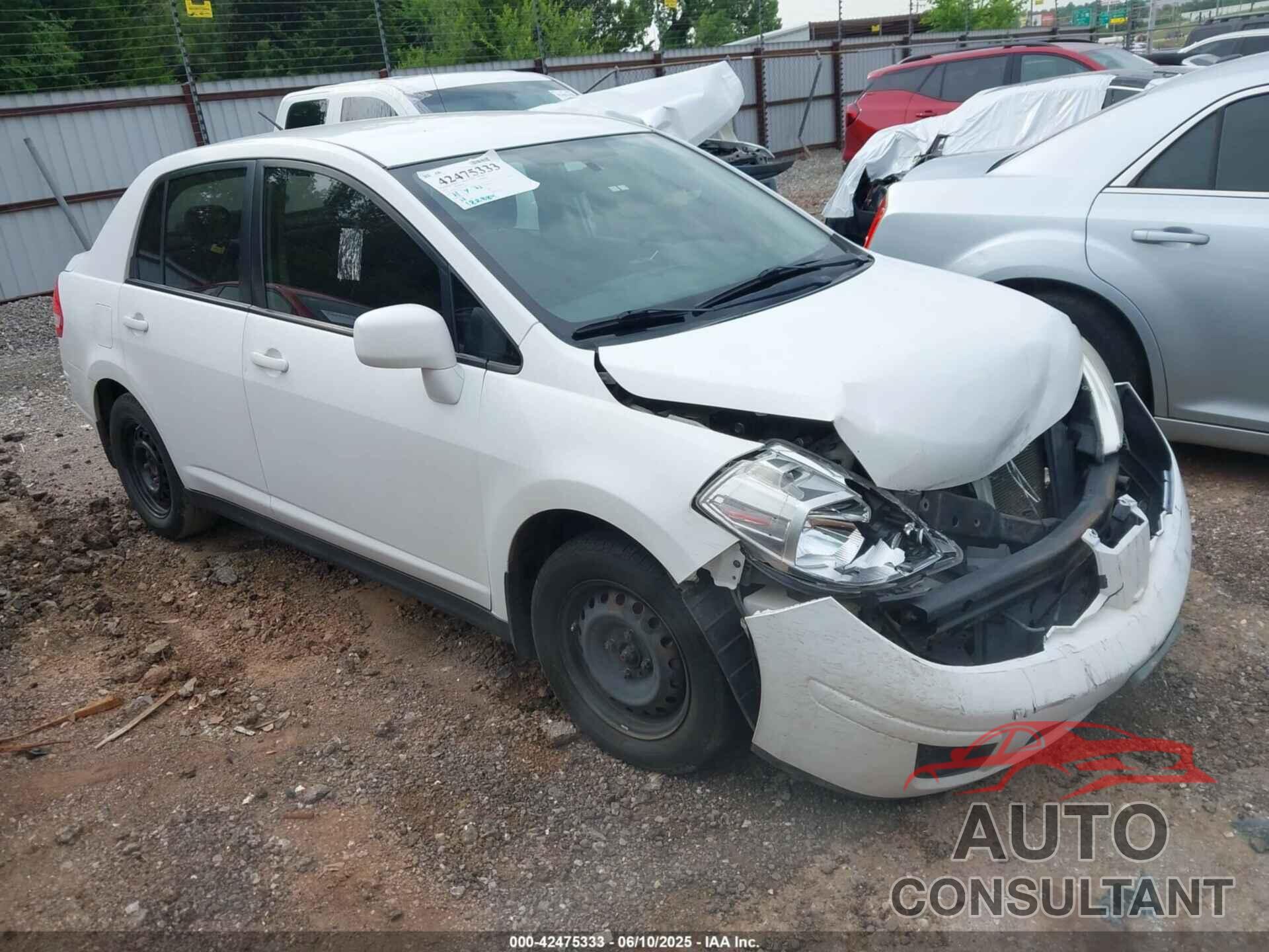NISSAN VERSA 2011 - 3N1BC1AP3BL454284