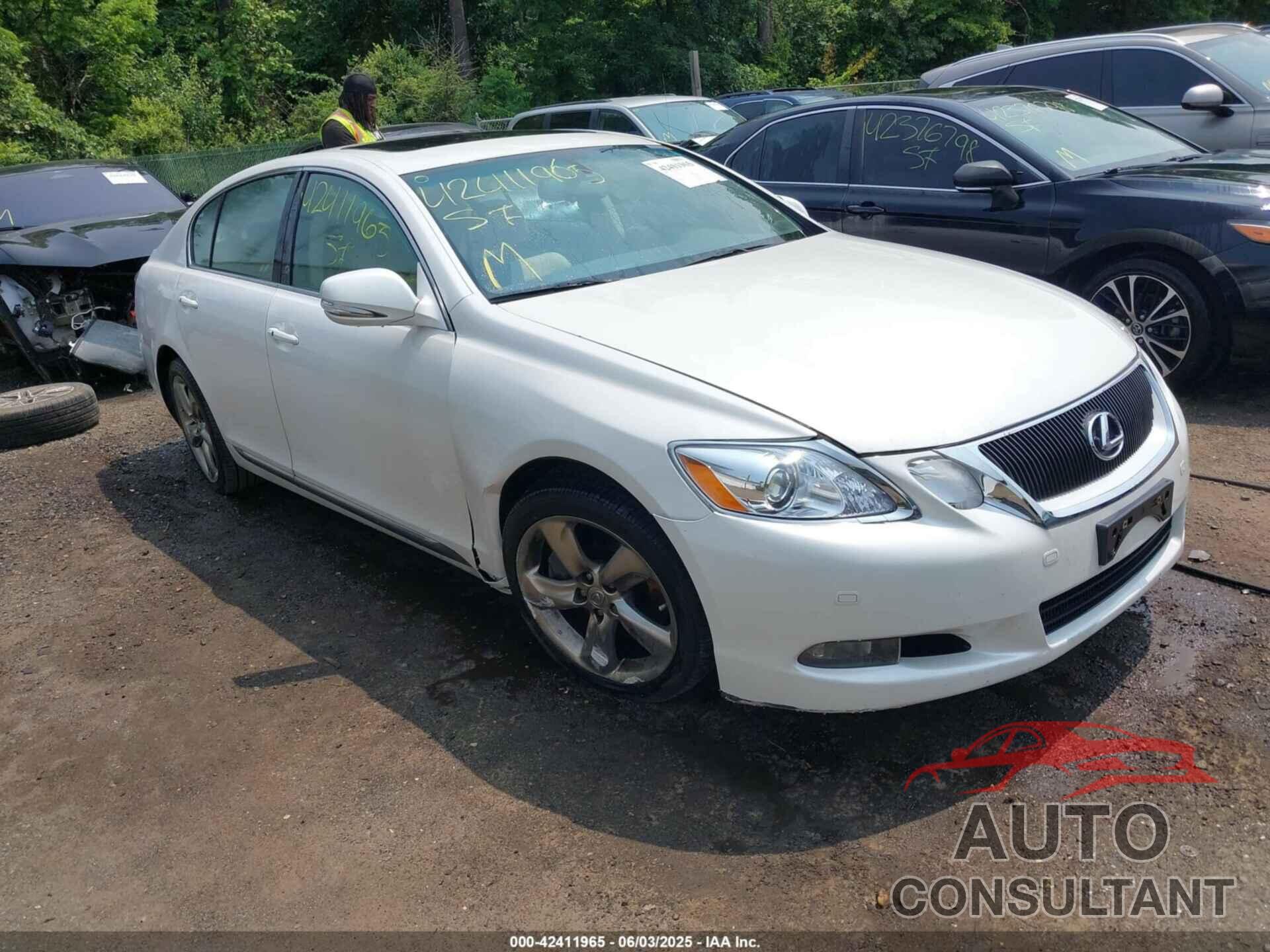 LEXUS GS 350 2009 - JTHBE96S190046472