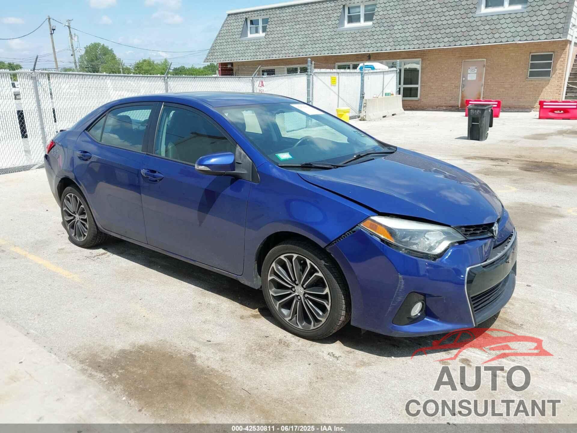 TOYOTA COROLLA 2015 - 2T1BURHE5FC465079