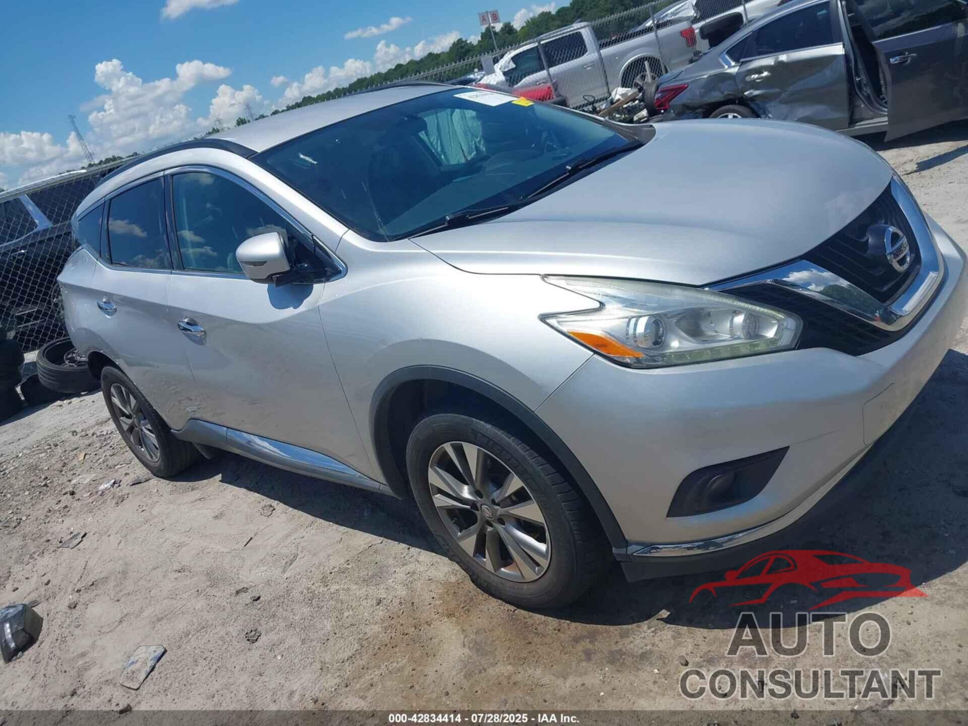 NISSAN MURANO 2017 - 5N1AZ2MG1HN112698