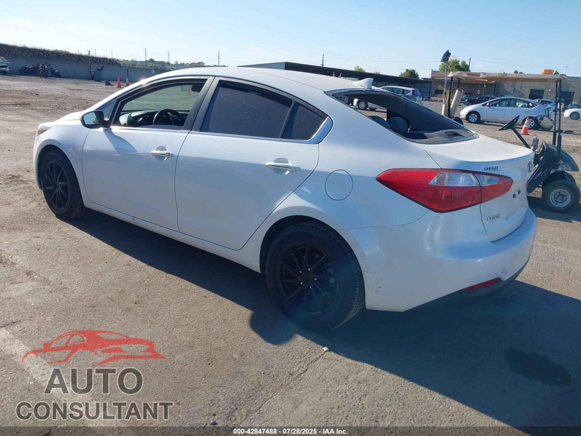 KIA FORTE 2014 - KNAFX4A8XE5114788