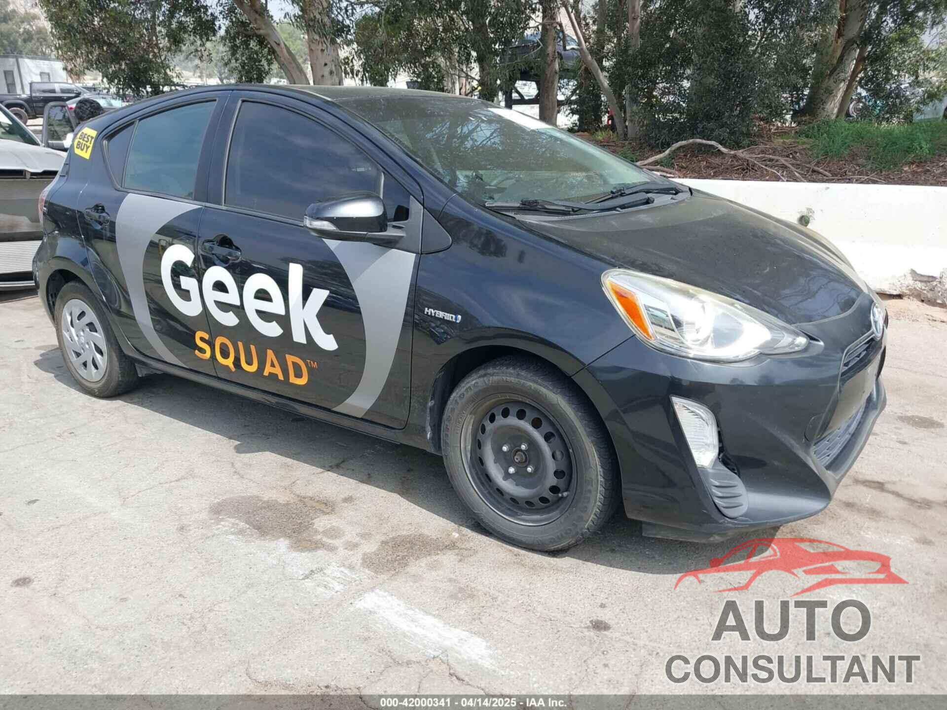 TOYOTA PRIUS C 2016 - JTDKDTB33G1120689