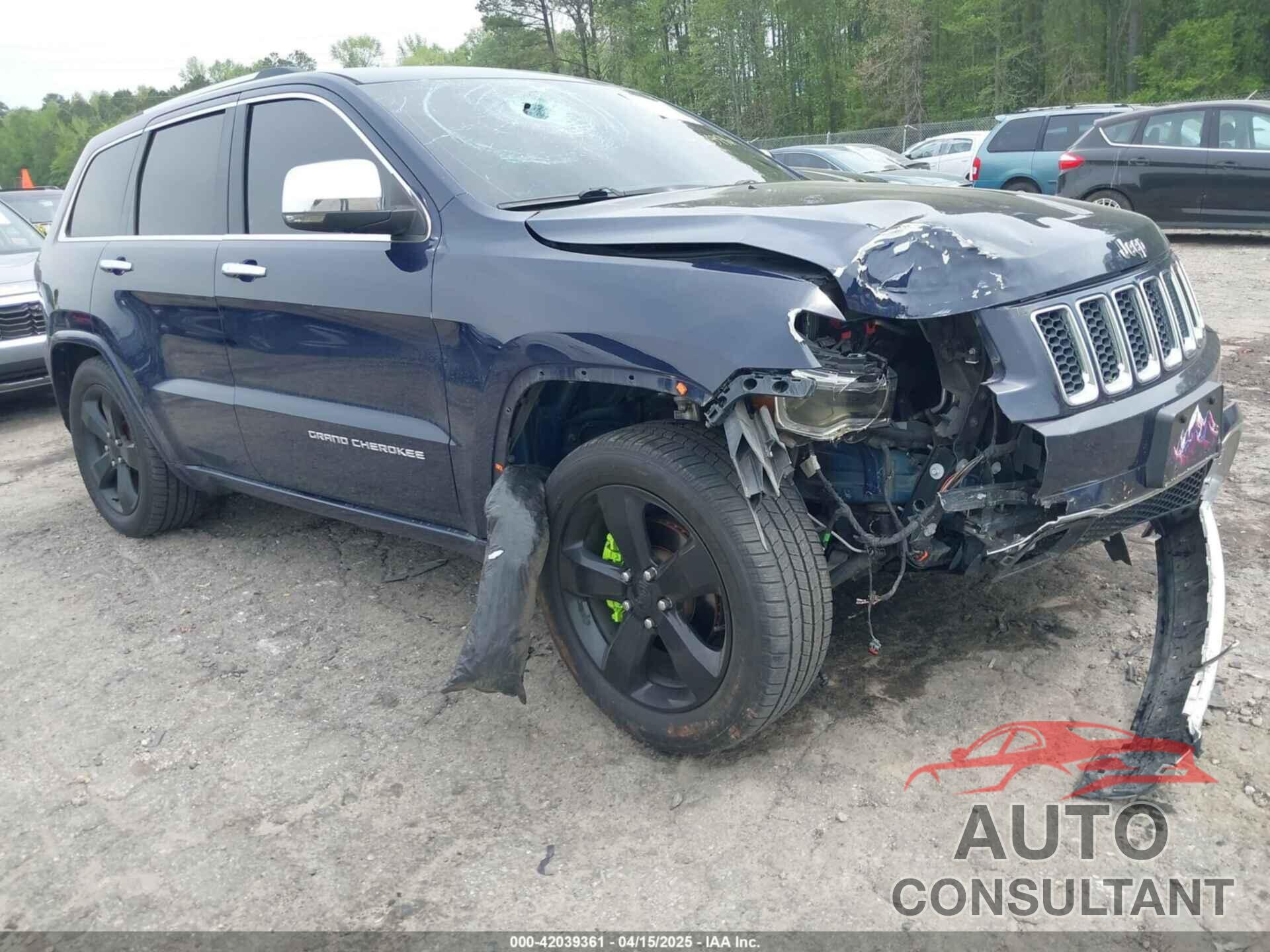 JEEP GRAND CHEROKEE 2016 - 1C4RJFCG5GC325607