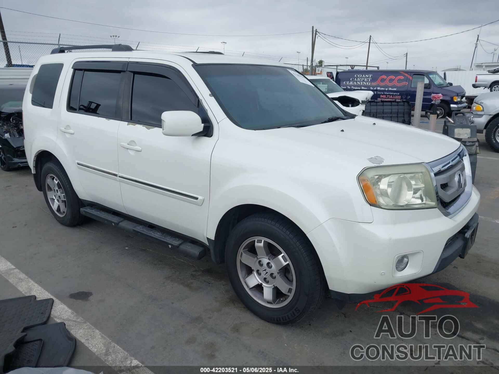 HONDA PILOT 2011 - 5FNYF3H99BB021049