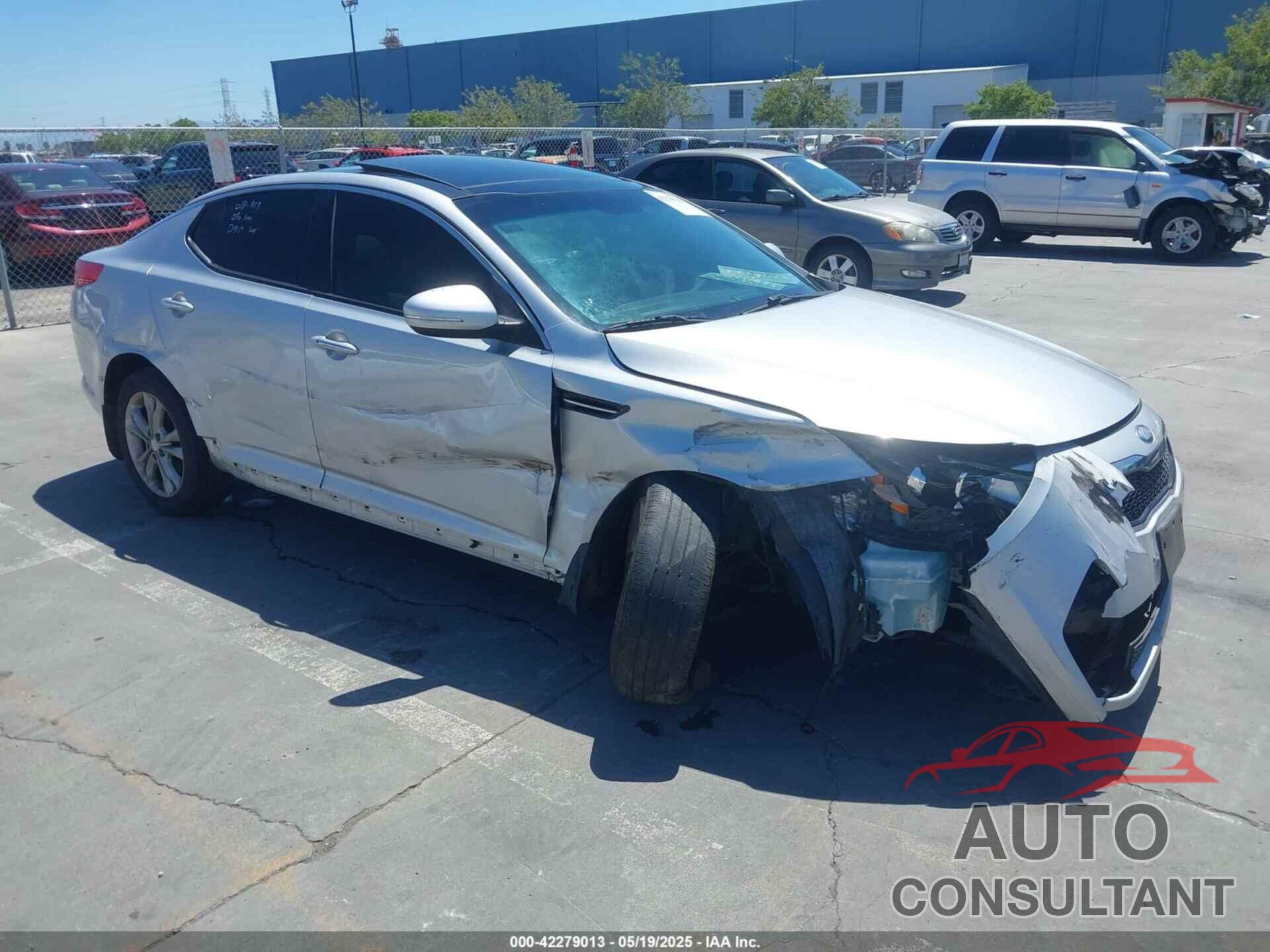 KIA OPTIMA 2013 - 5XXGN4A77DG156852