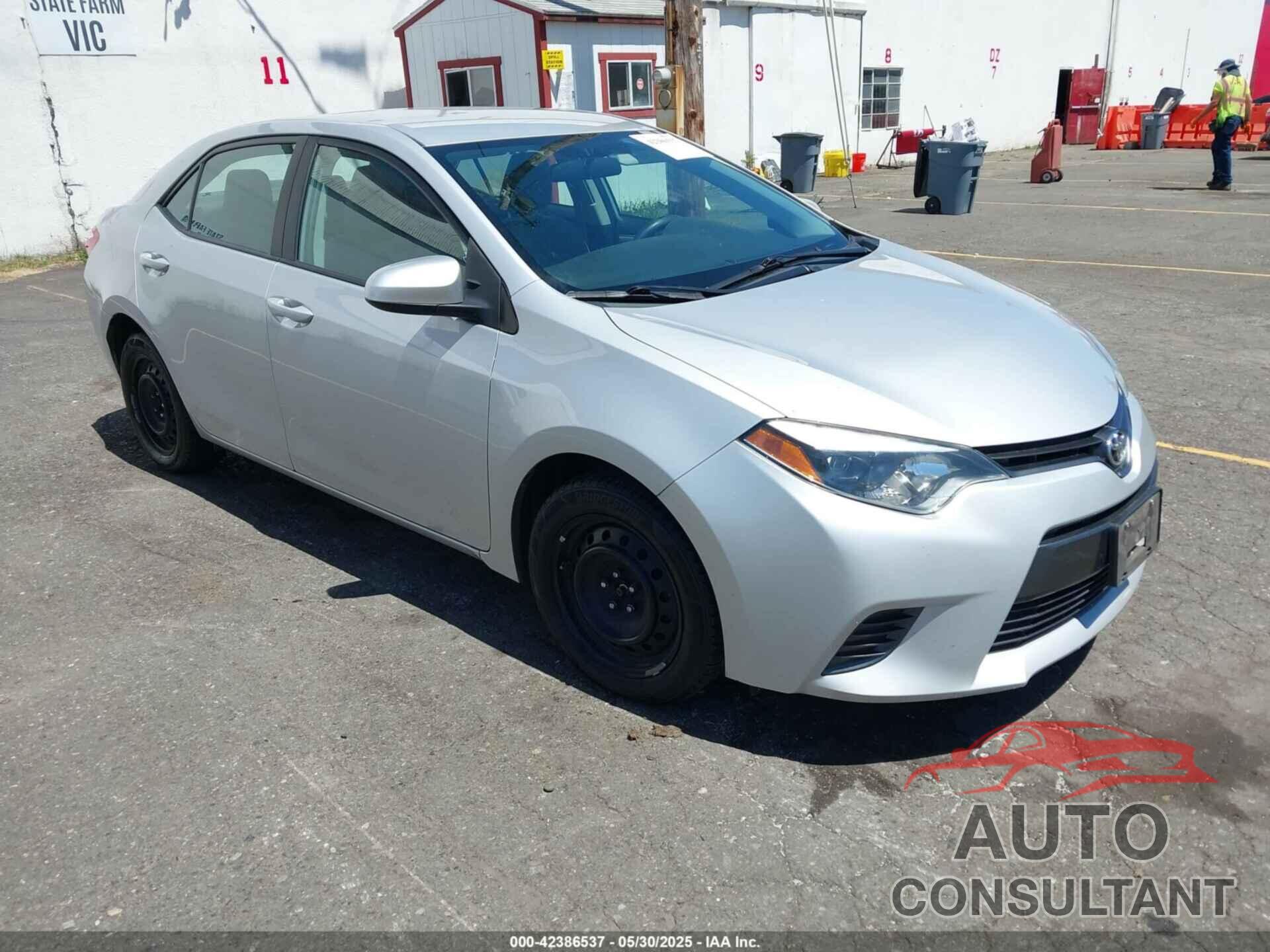 TOYOTA COROLLA 2016 - 2T1BURHE0GC656202