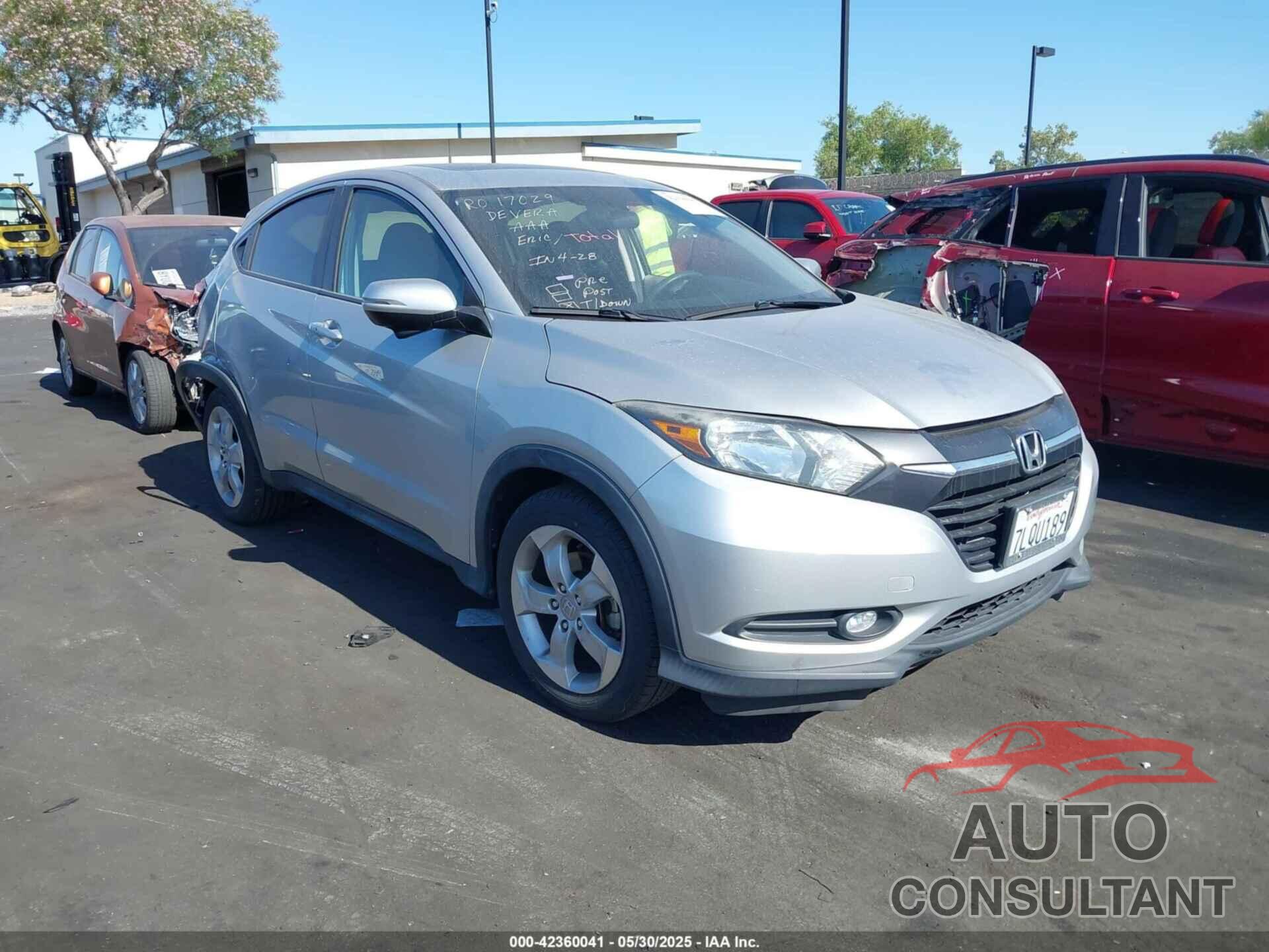 HONDA HR-V 2016 - 3CZRU5H52GM724699