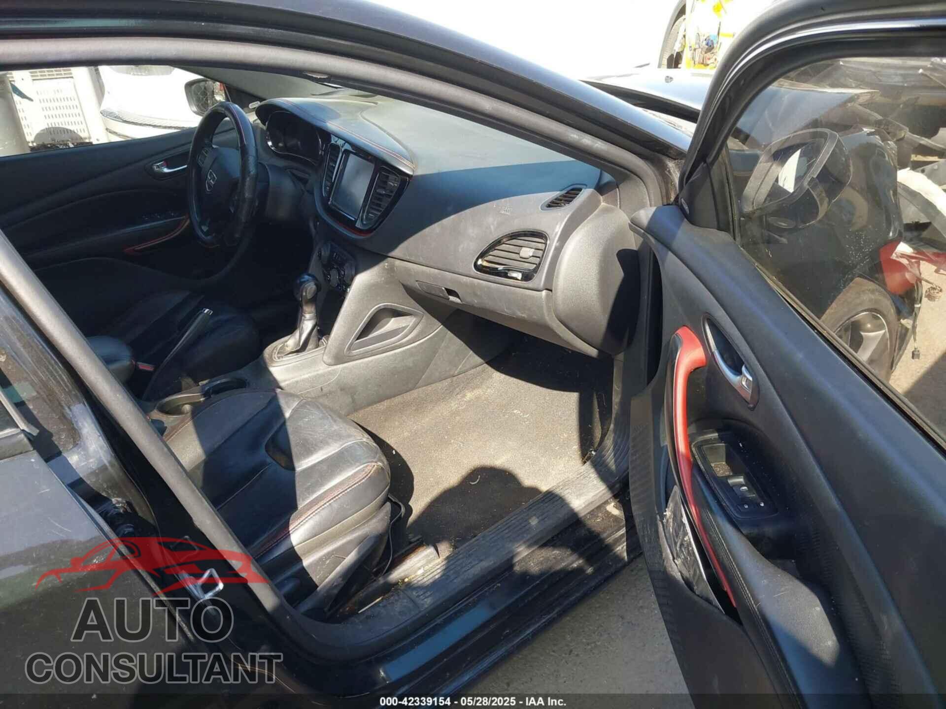 DODGE DART 2015 - 1C3CDFEB7FD278401